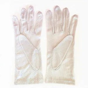100% Silk Material Grey Silk Gloves -SPOIL ME Silk Women Liner Gloves