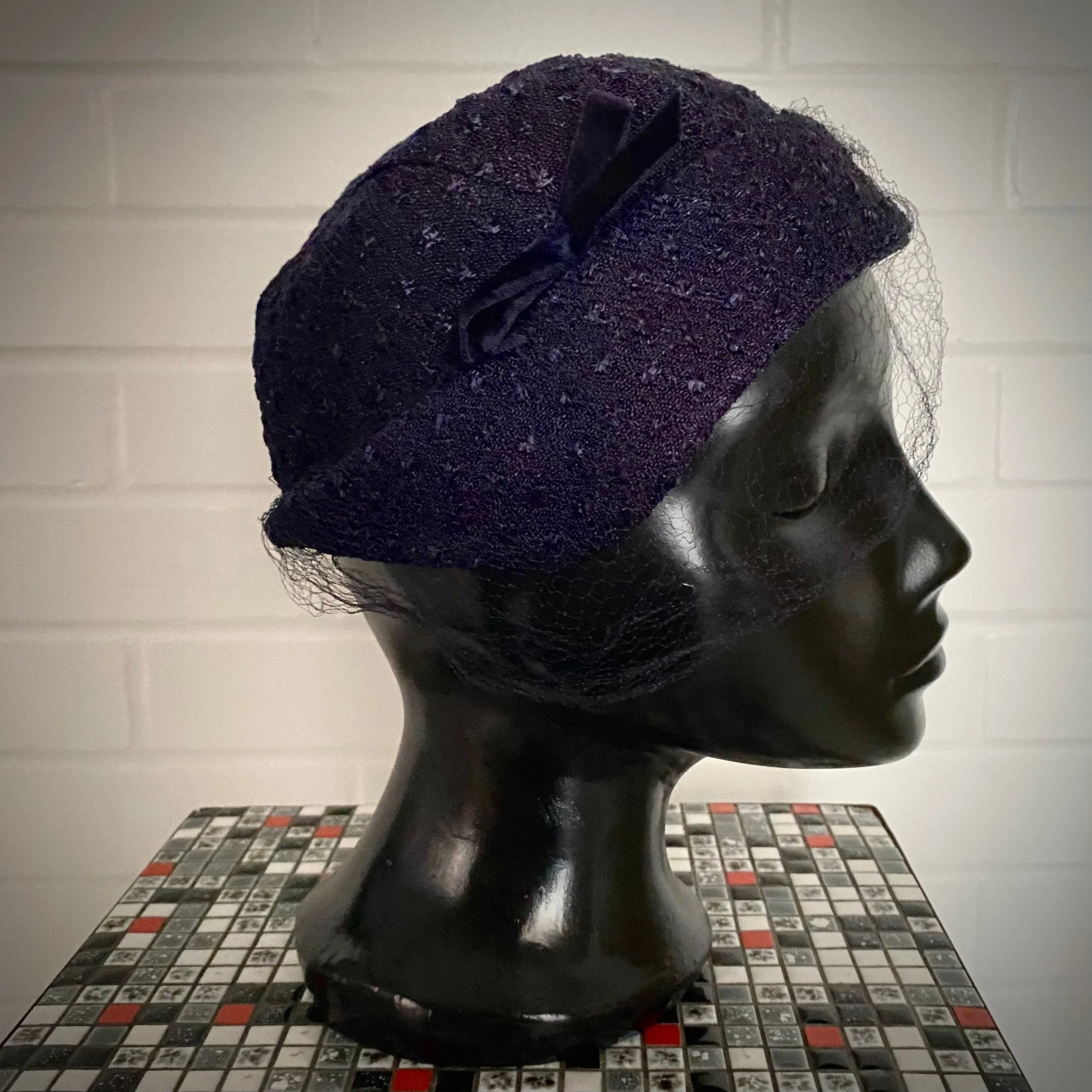 1960s Calot Hat with Original Veil