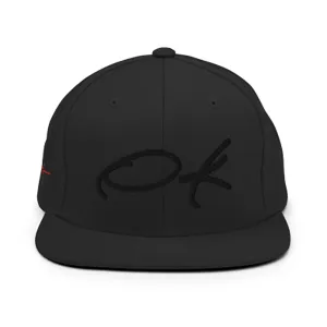 3D Print OK Initials Baseball Cap