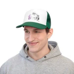 Asexual Flag Trucker Caps Ohio Pride - My Rainbow is In My DNA