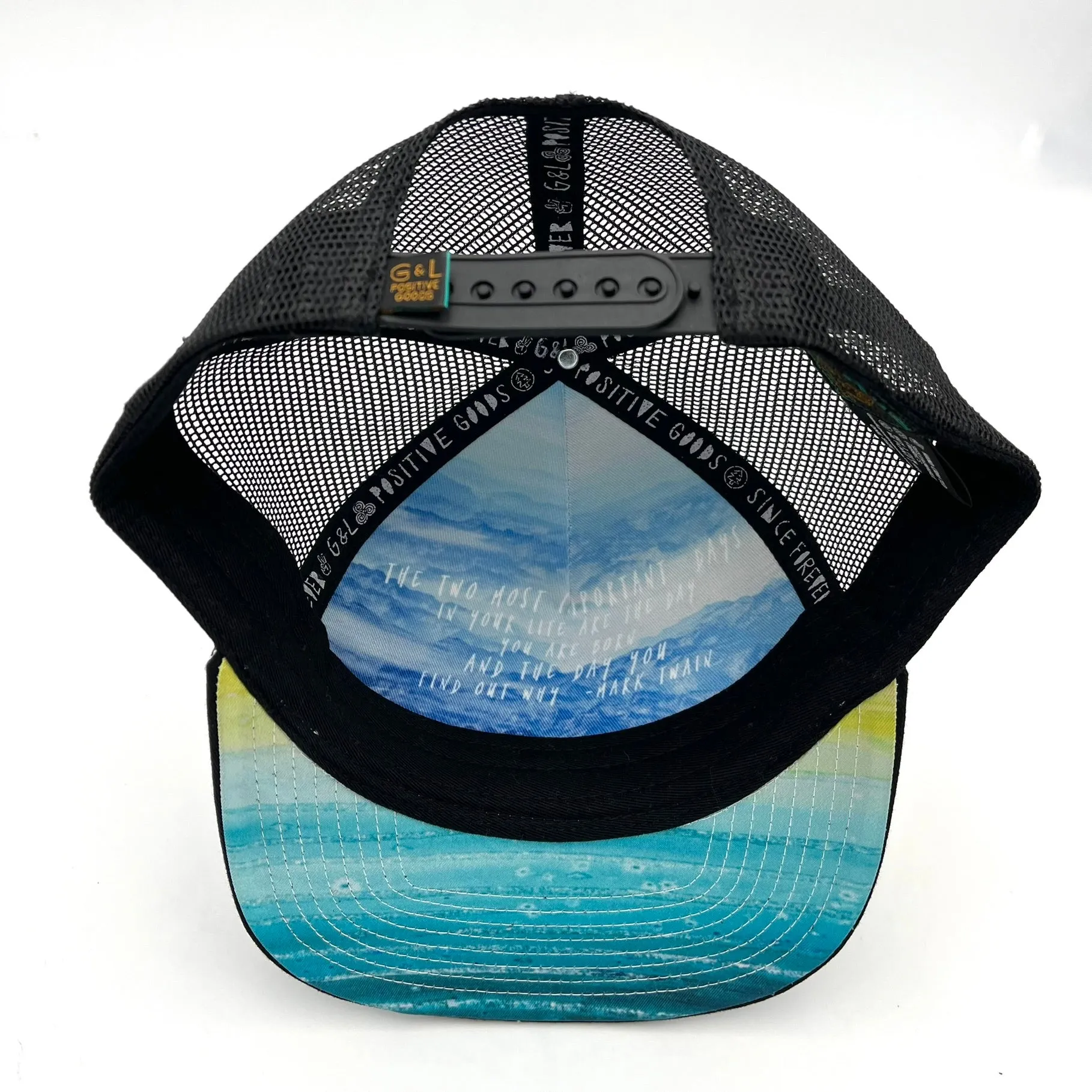 Atlantis Trucker Hat – Tide Pool | Sustainable & Adjustable