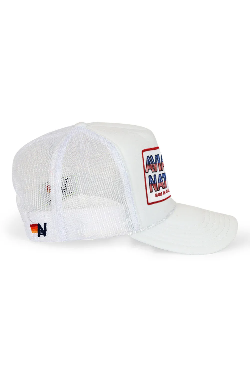 AVIATOR NATION USA PATRIOTIC VINTAGE TRUCKER HAT