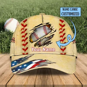 Baseball S - Personalized Name Cap - TD96