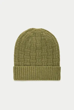 Basketweave Baby Cashmere Green