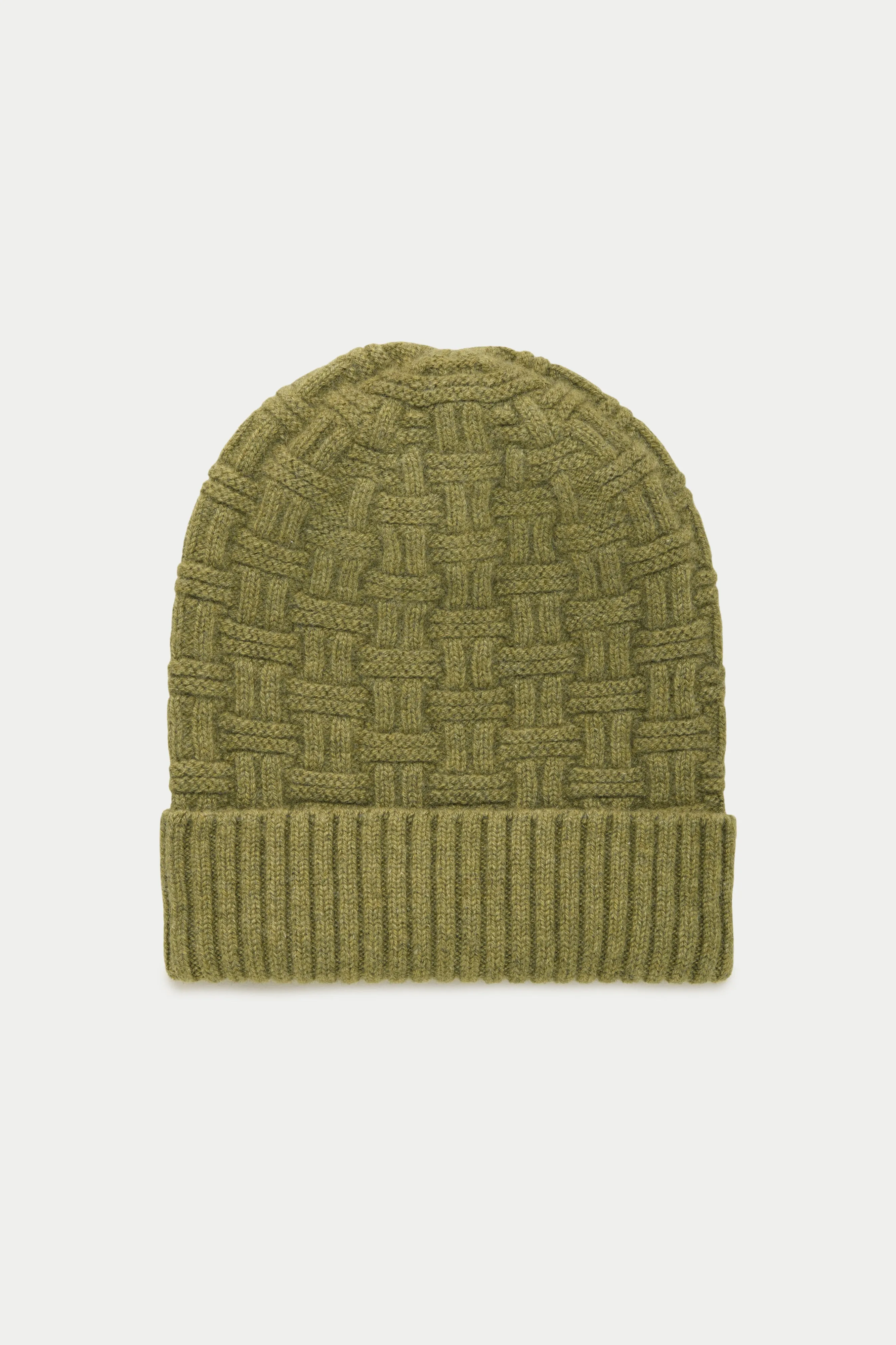 Basketweave Baby Cashmere Green