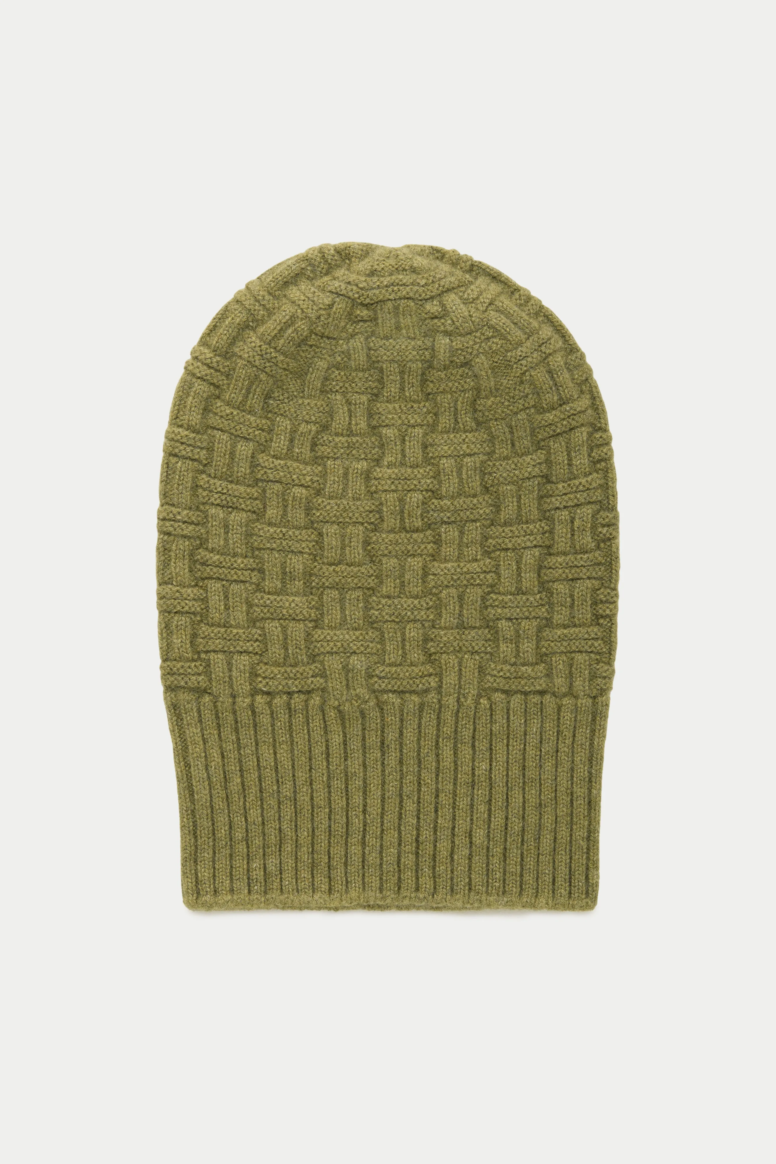 Basketweave Baby Cashmere Green