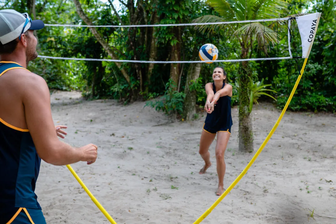 Beginner Beach Volleyball Set (Net and Posts) BV100