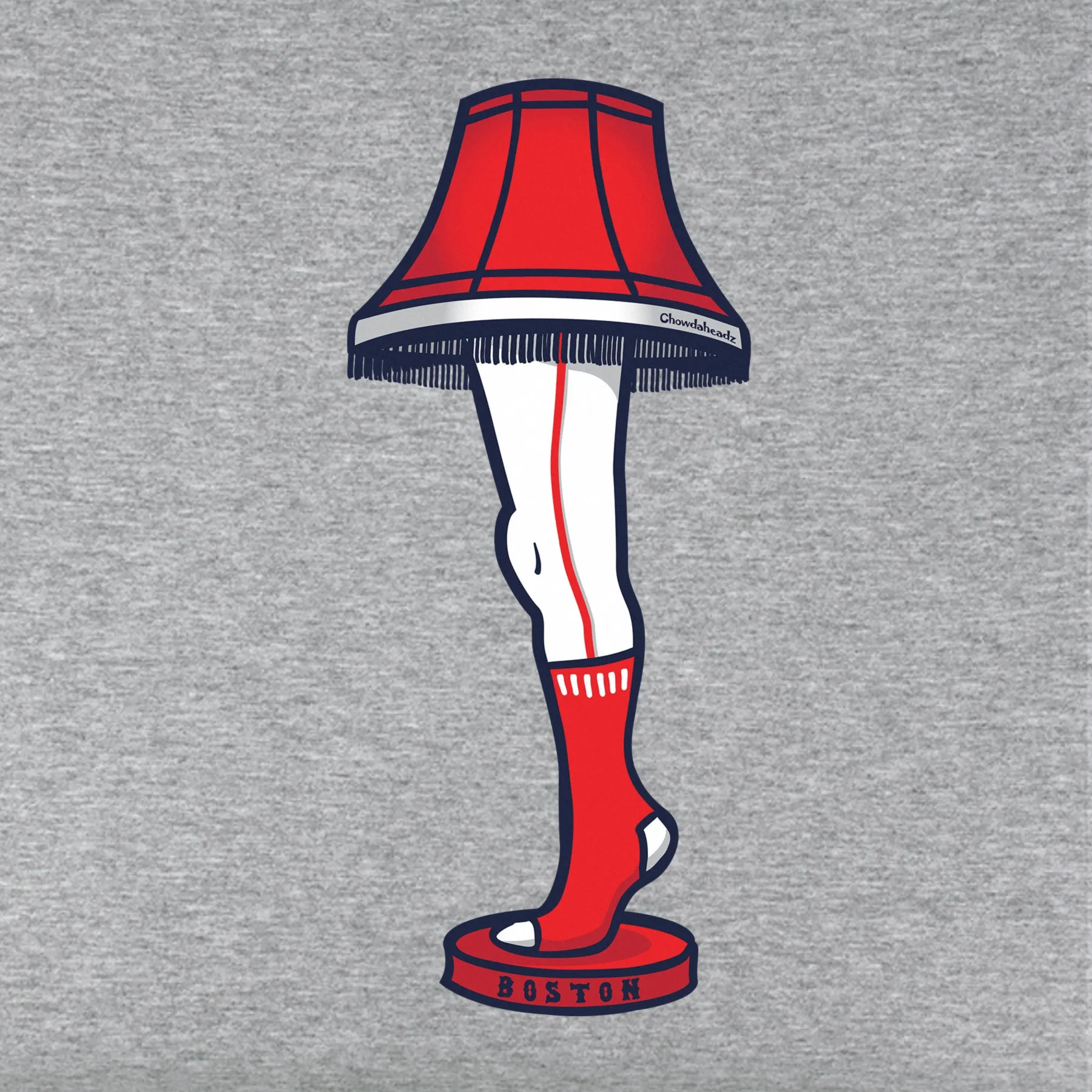 Boston Holiday Leg Lamp Youth T-Shirt