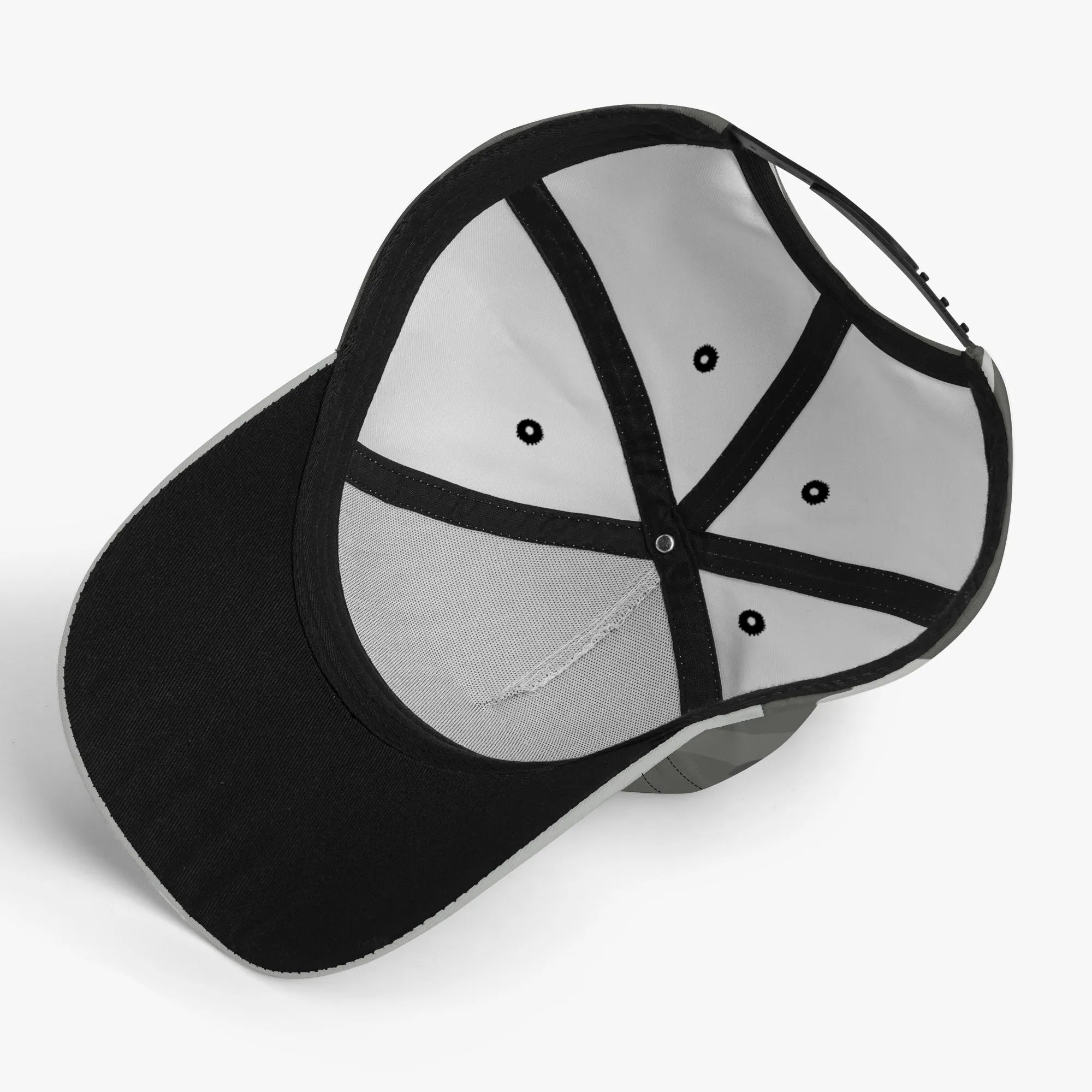 Camouflage Pattern Flag Graphic Baseball Cap