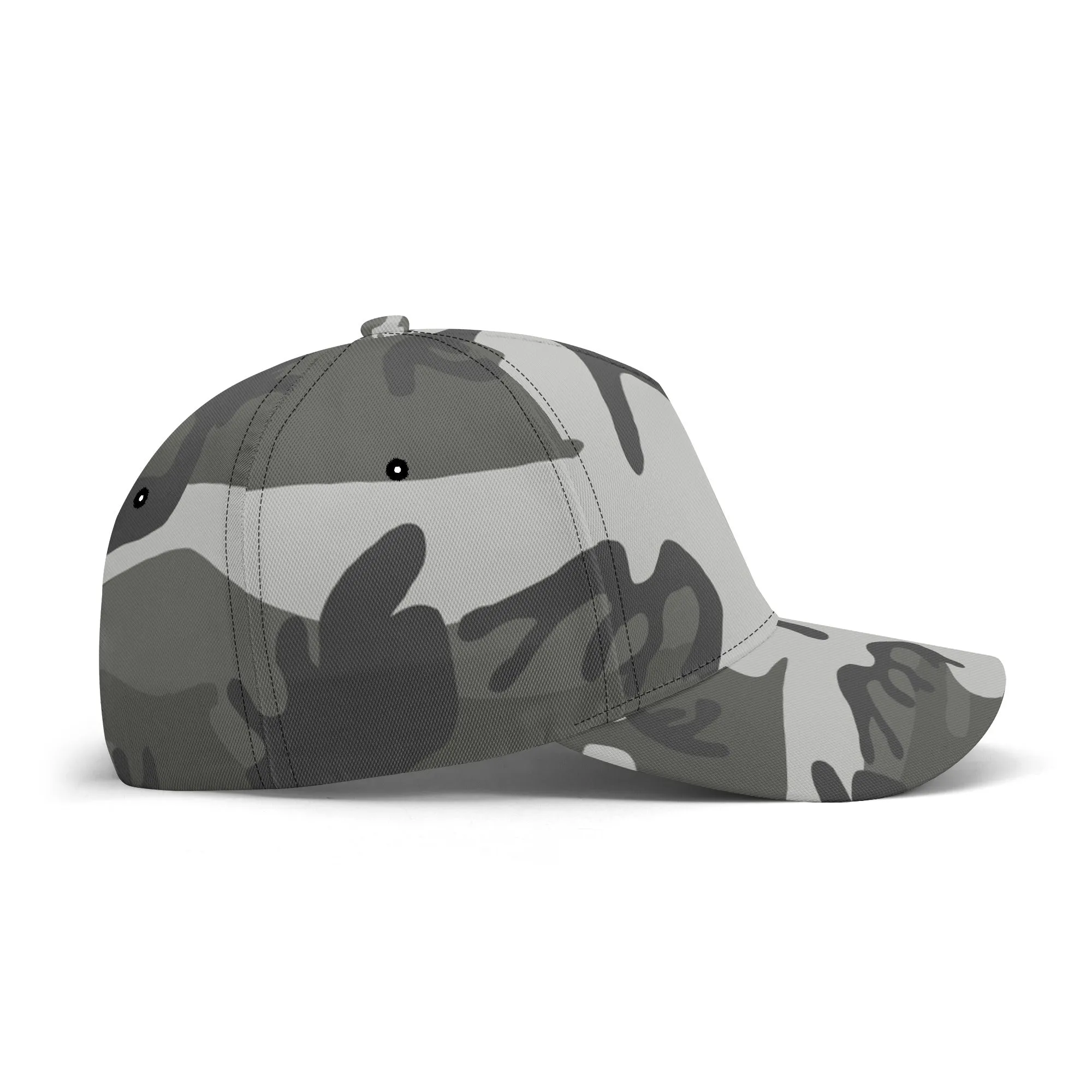 Camouflage Pattern Flag Graphic Baseball Cap