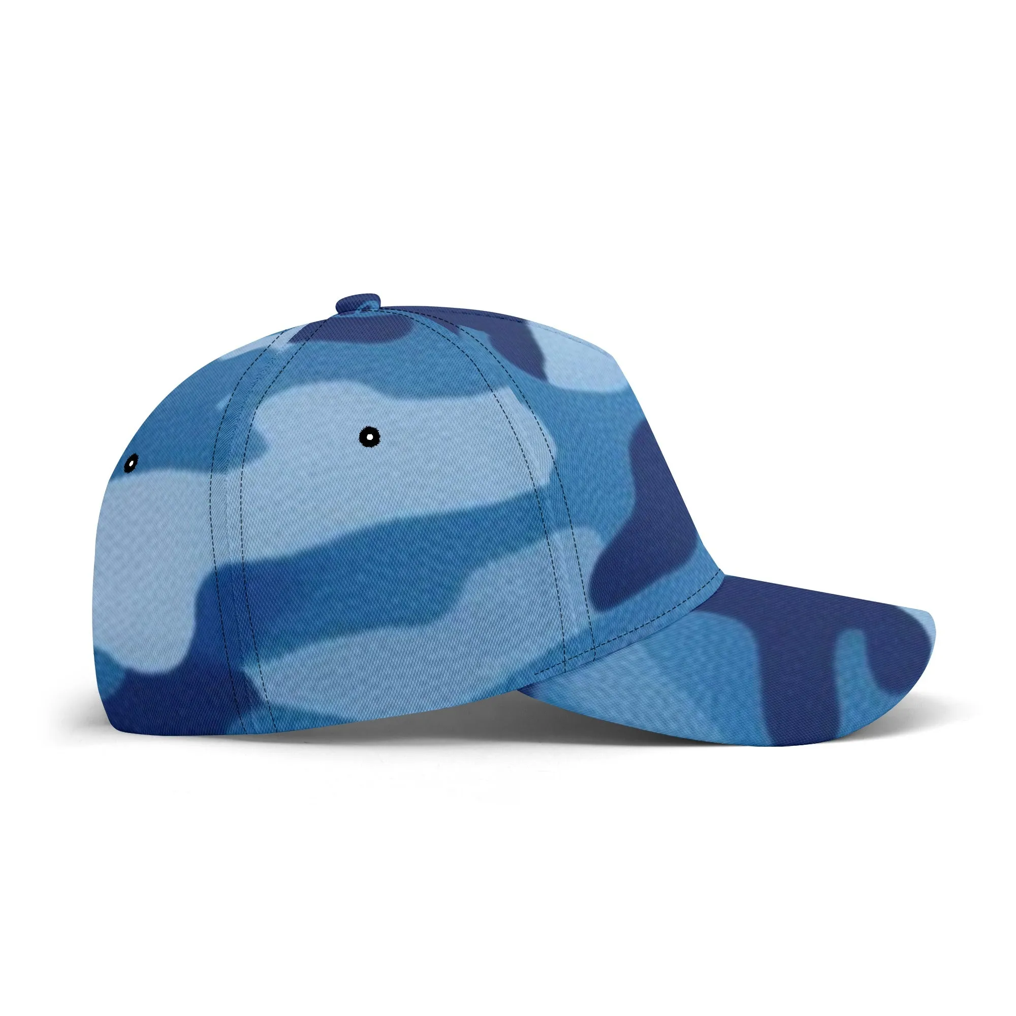 Camouflage Pattern Flag Graphic Baseball Cap