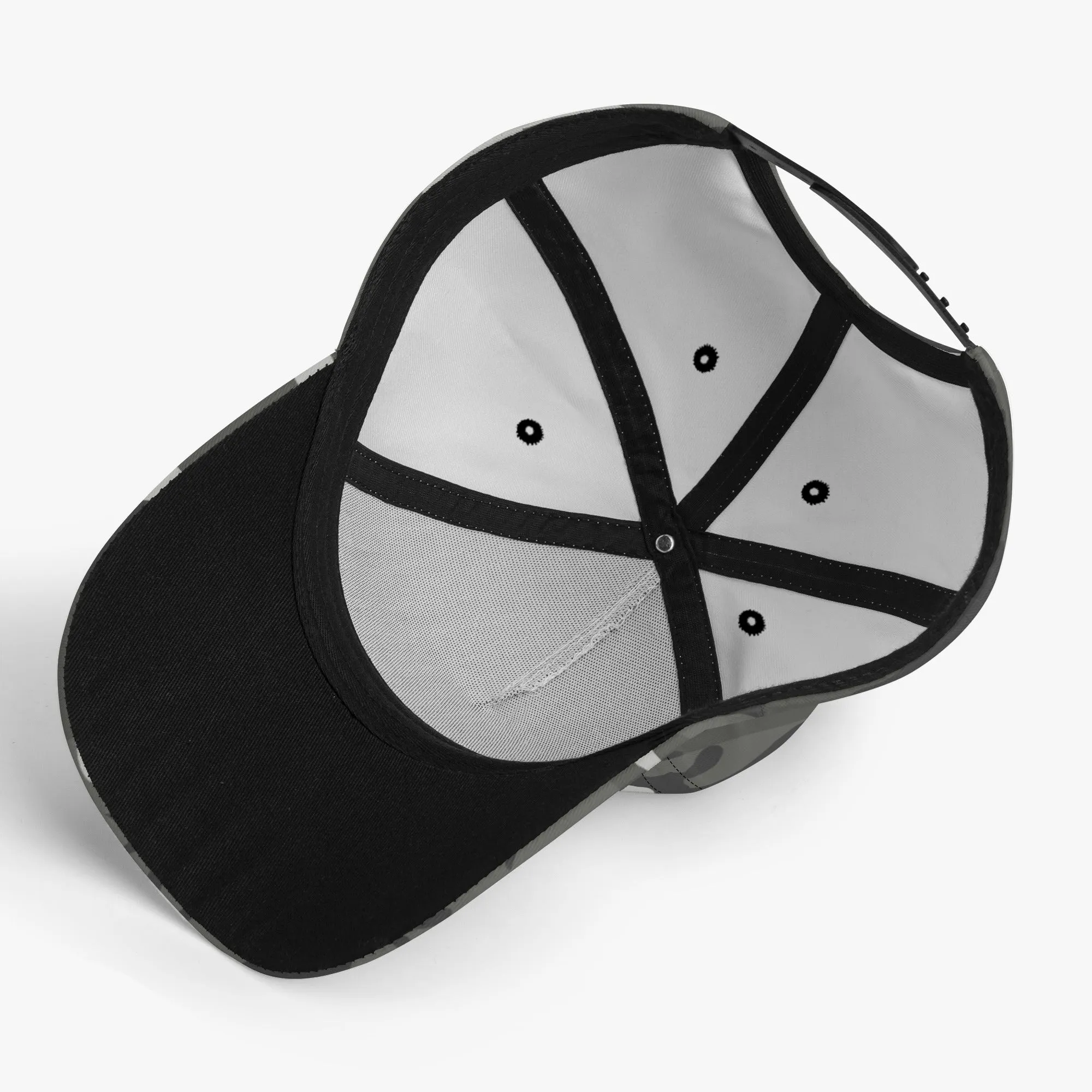 Camouflage Pattern Flag Graphic Baseball Cap