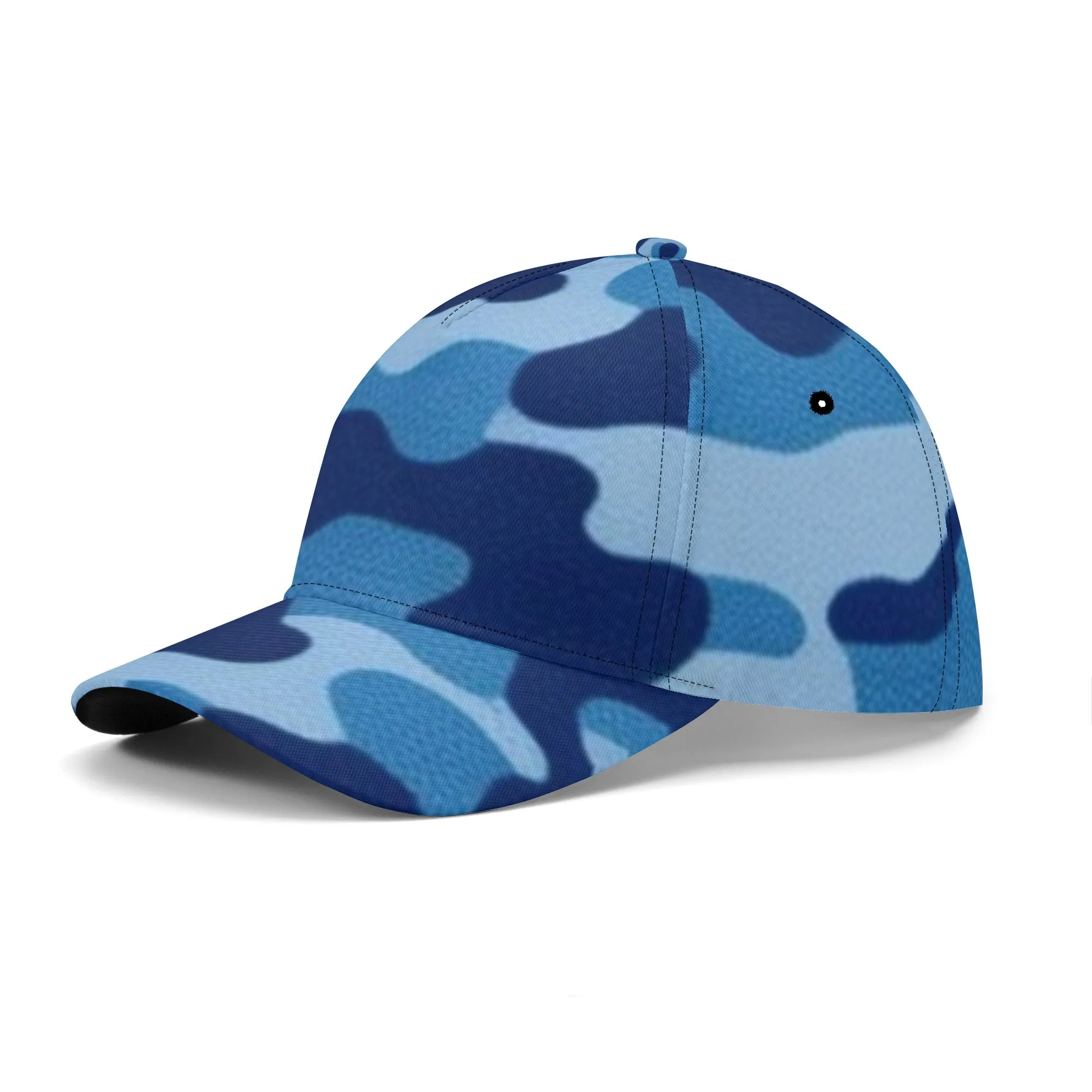 Camouflage Pattern Flag Graphic Baseball Cap