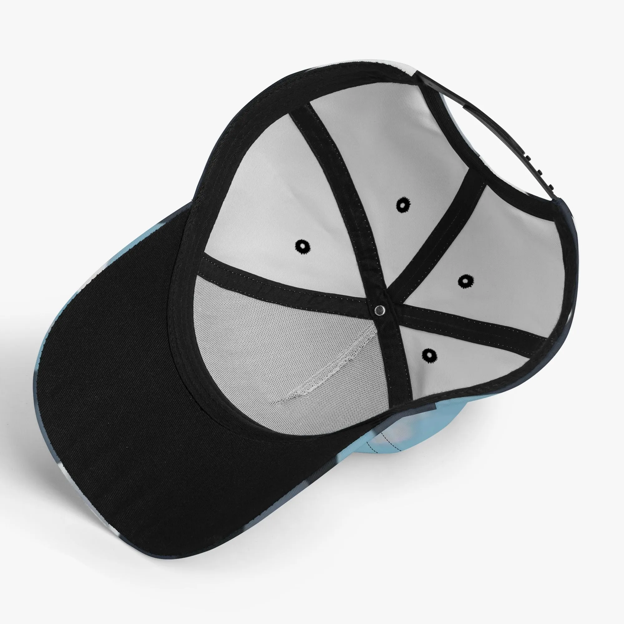 Camouflage Pattern Flag Graphic Baseball Cap