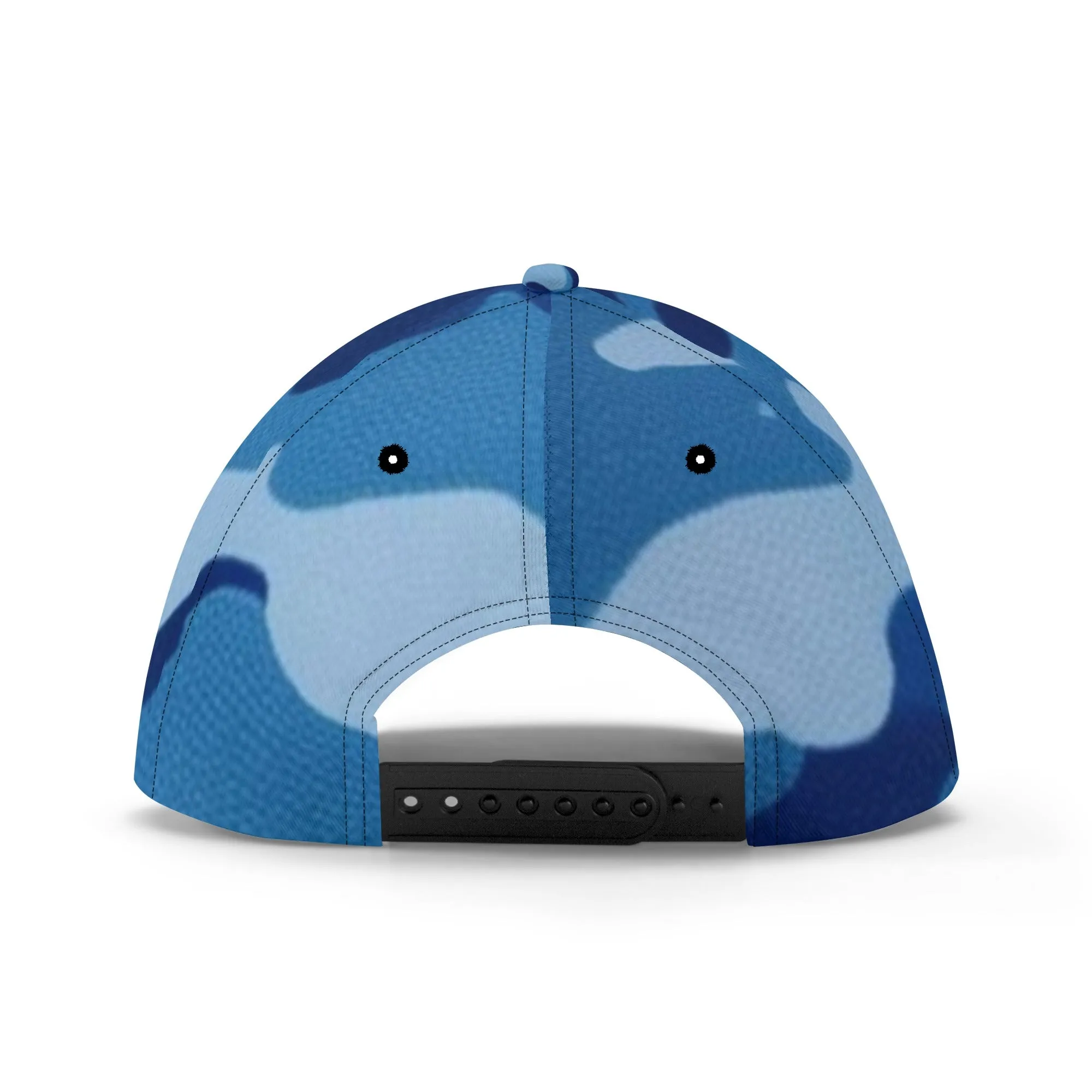 Camouflage Pattern Flag Graphic Baseball Cap