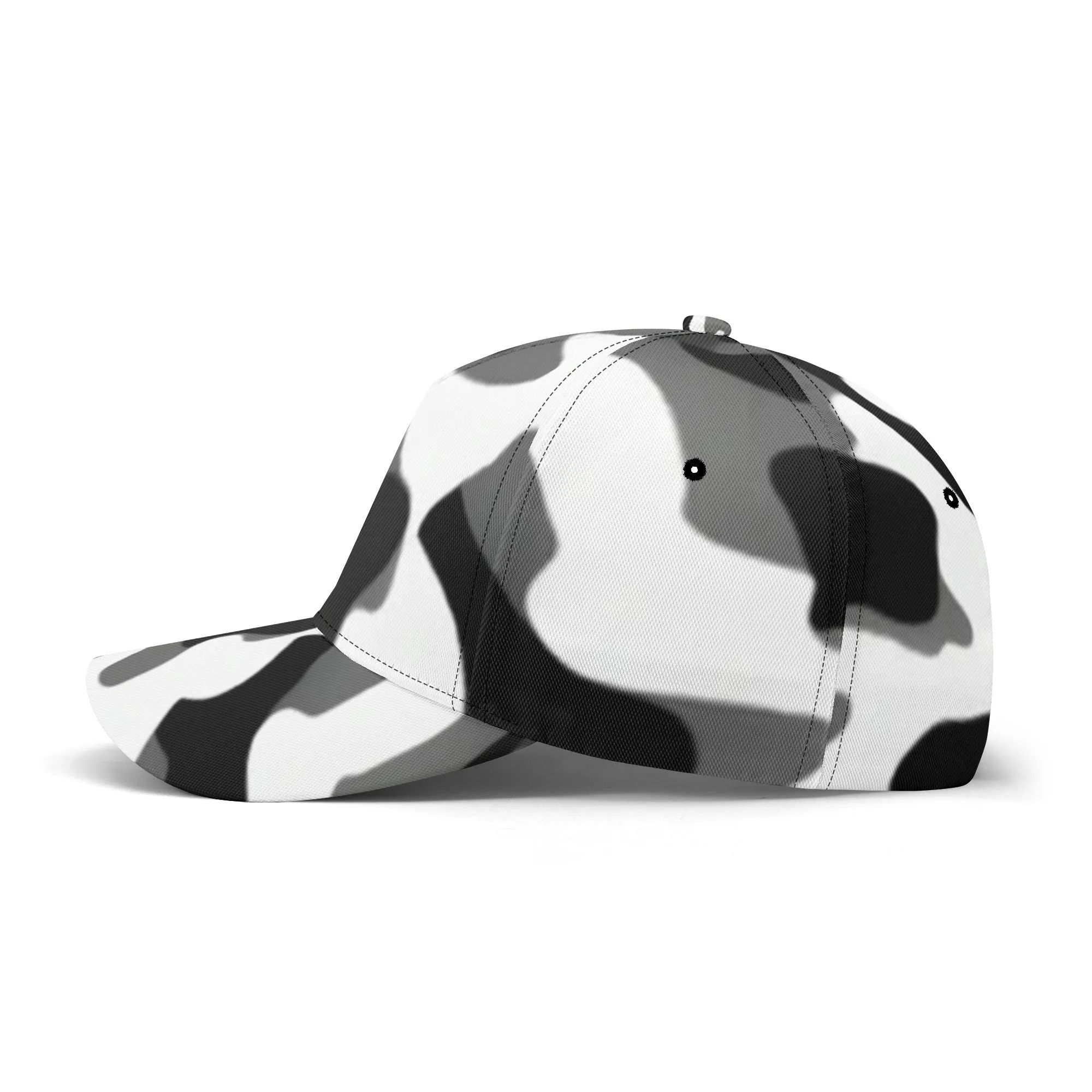 Camouflage Pattern Flag Graphic Baseball Cap