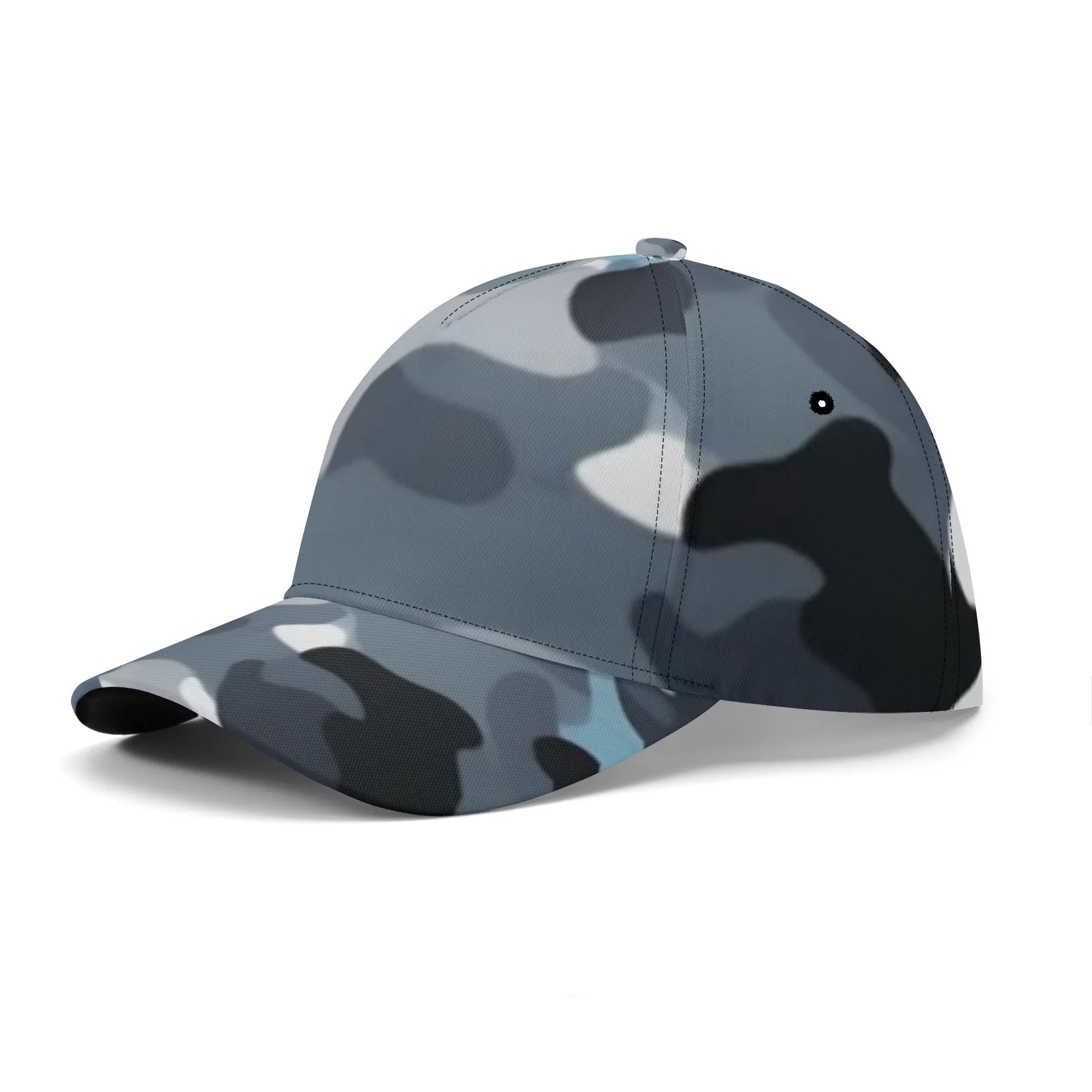 Camouflage Pattern Flag Graphic Baseball Cap