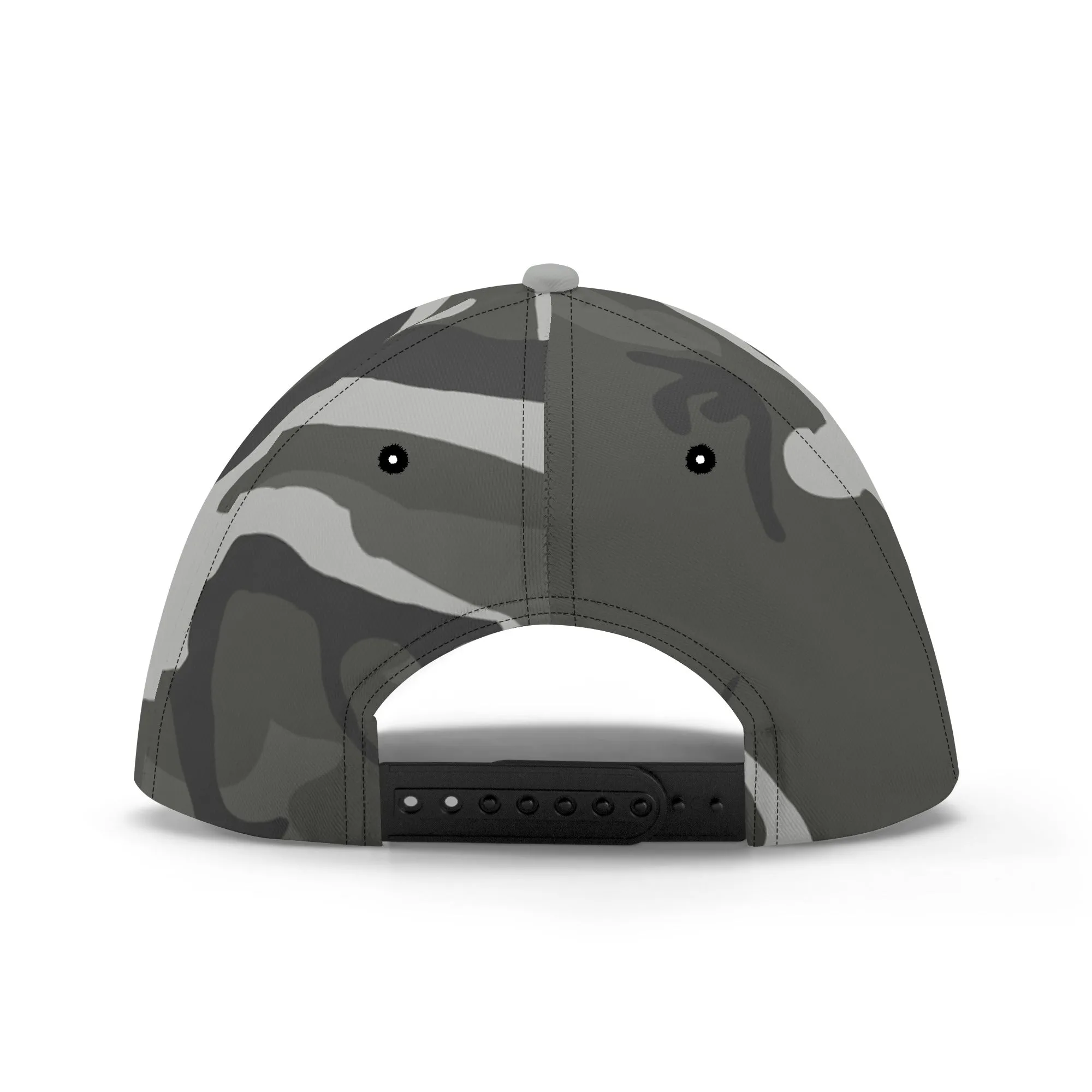 Camouflage Pattern Flag Graphic Baseball Cap
