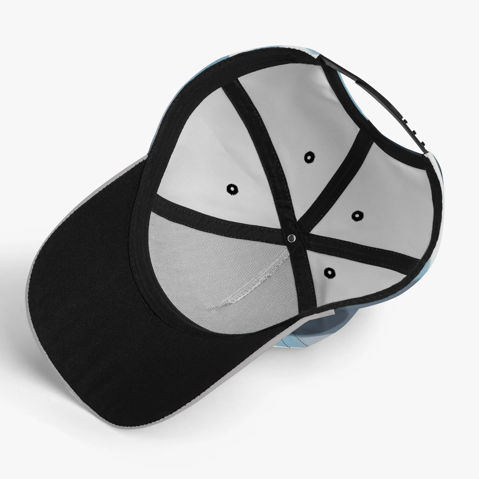 Camouflage Pattern Flag Graphic Baseball Cap