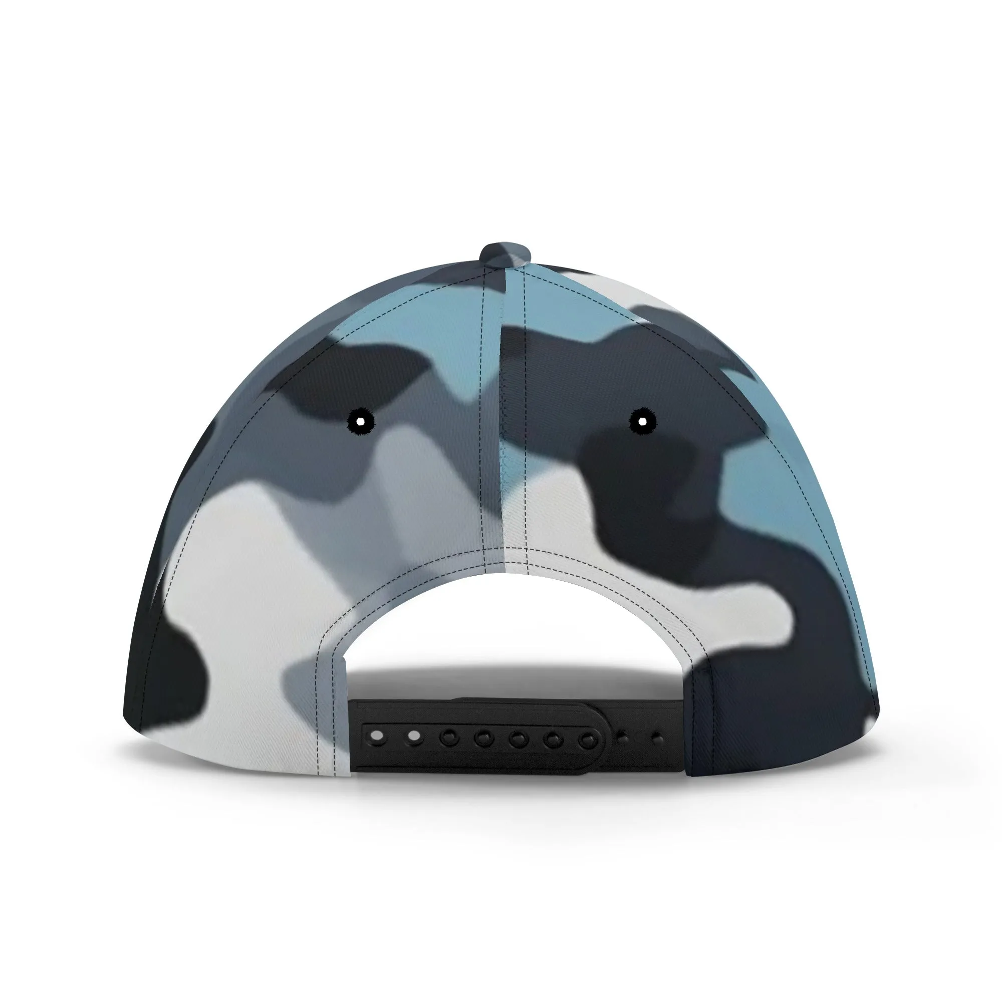 Camouflage Pattern Flag Graphic Baseball Cap