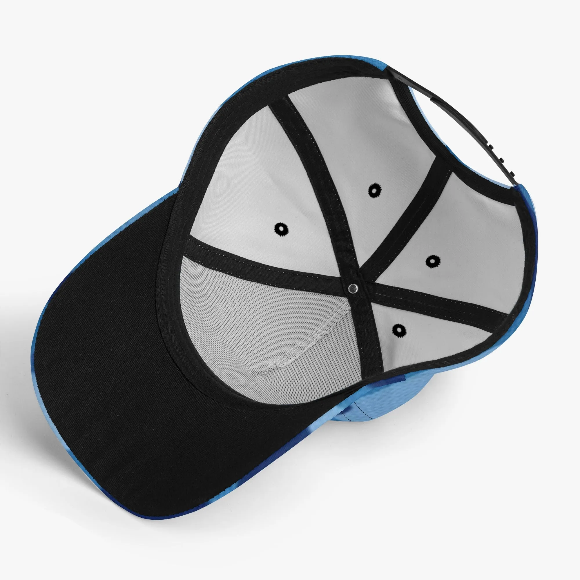 Camouflage Pattern Flag Graphic Baseball Cap