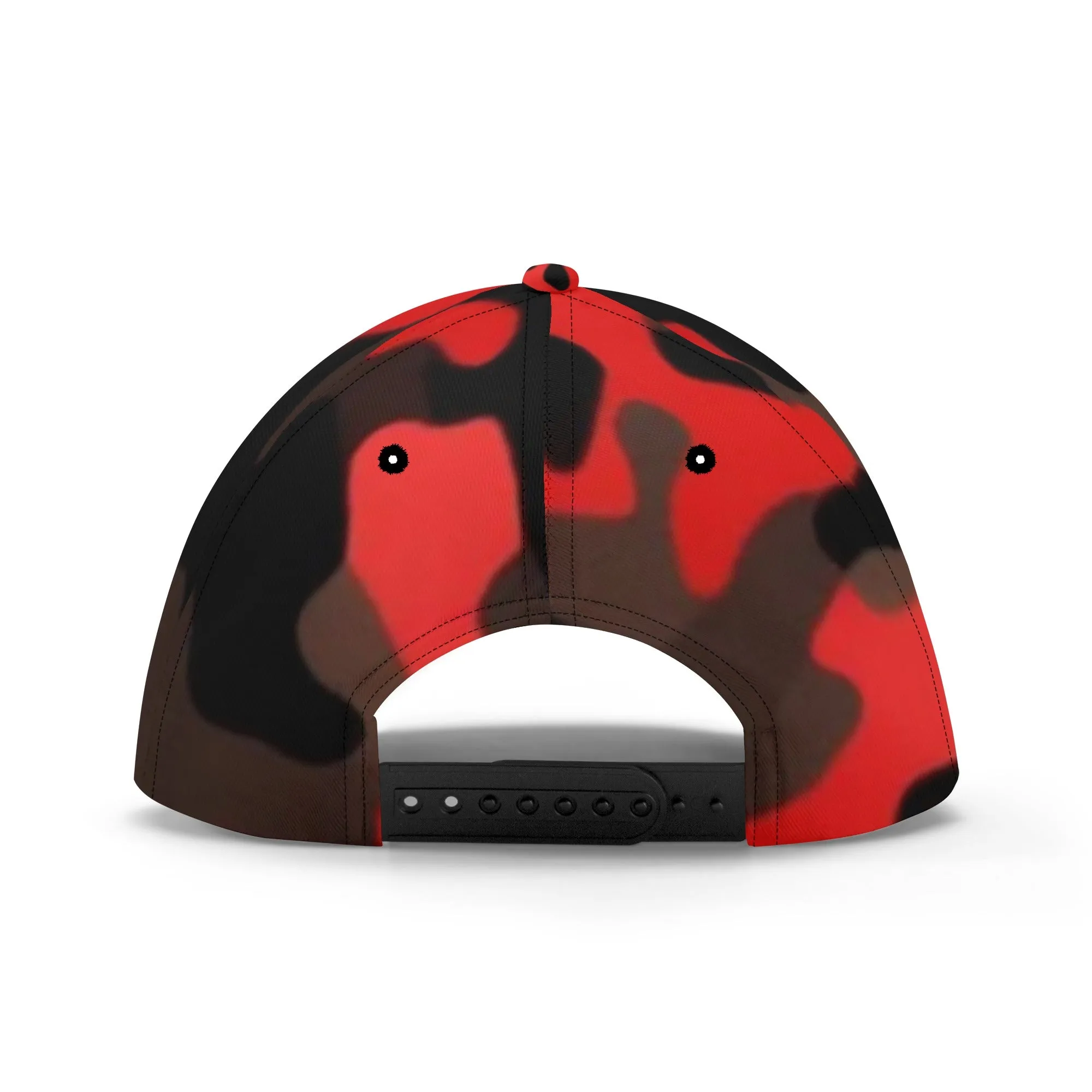 Camouflage Pattern Flag Graphic Baseball Cap