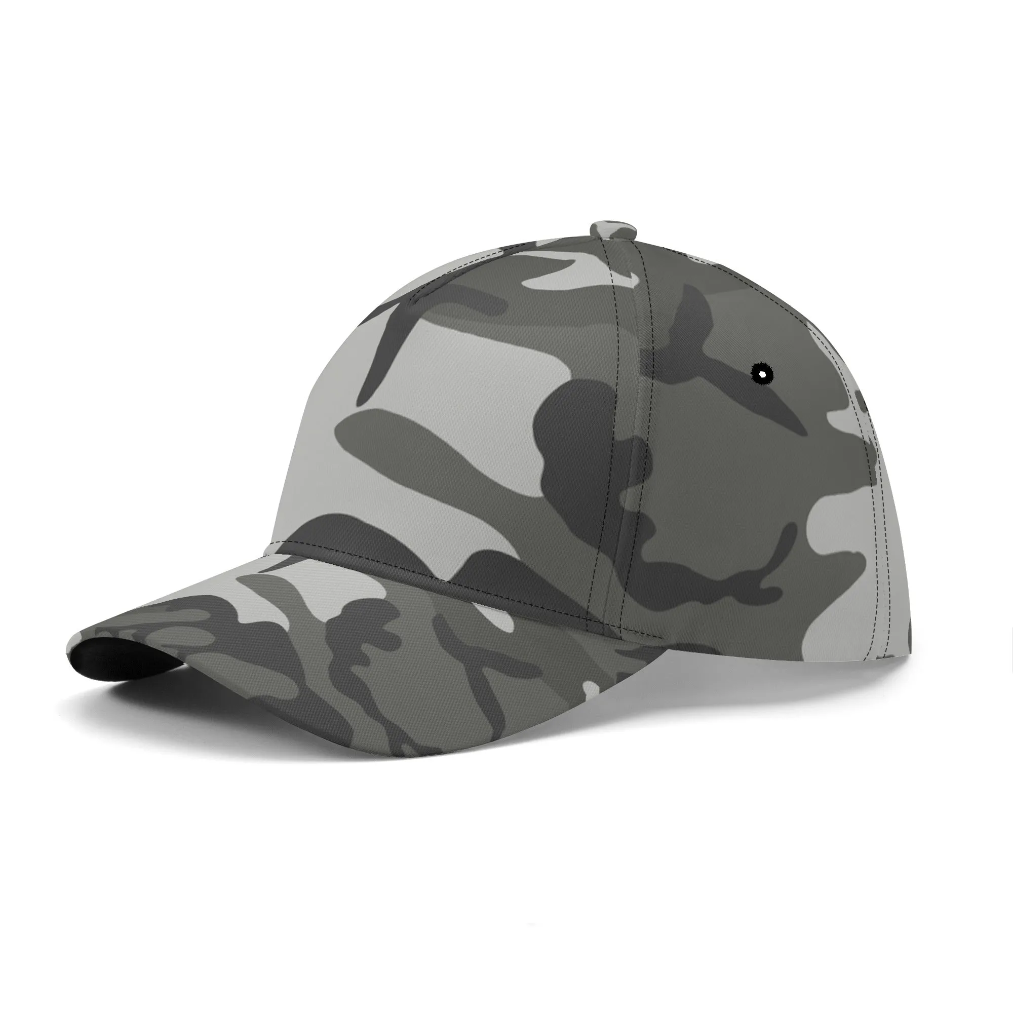 Camouflage Pattern Flag Graphic Baseball Cap