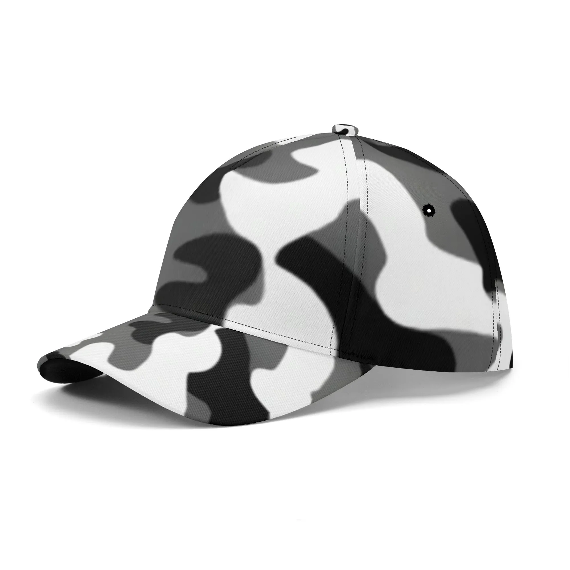 Camouflage Pattern Flag Graphic Baseball Cap