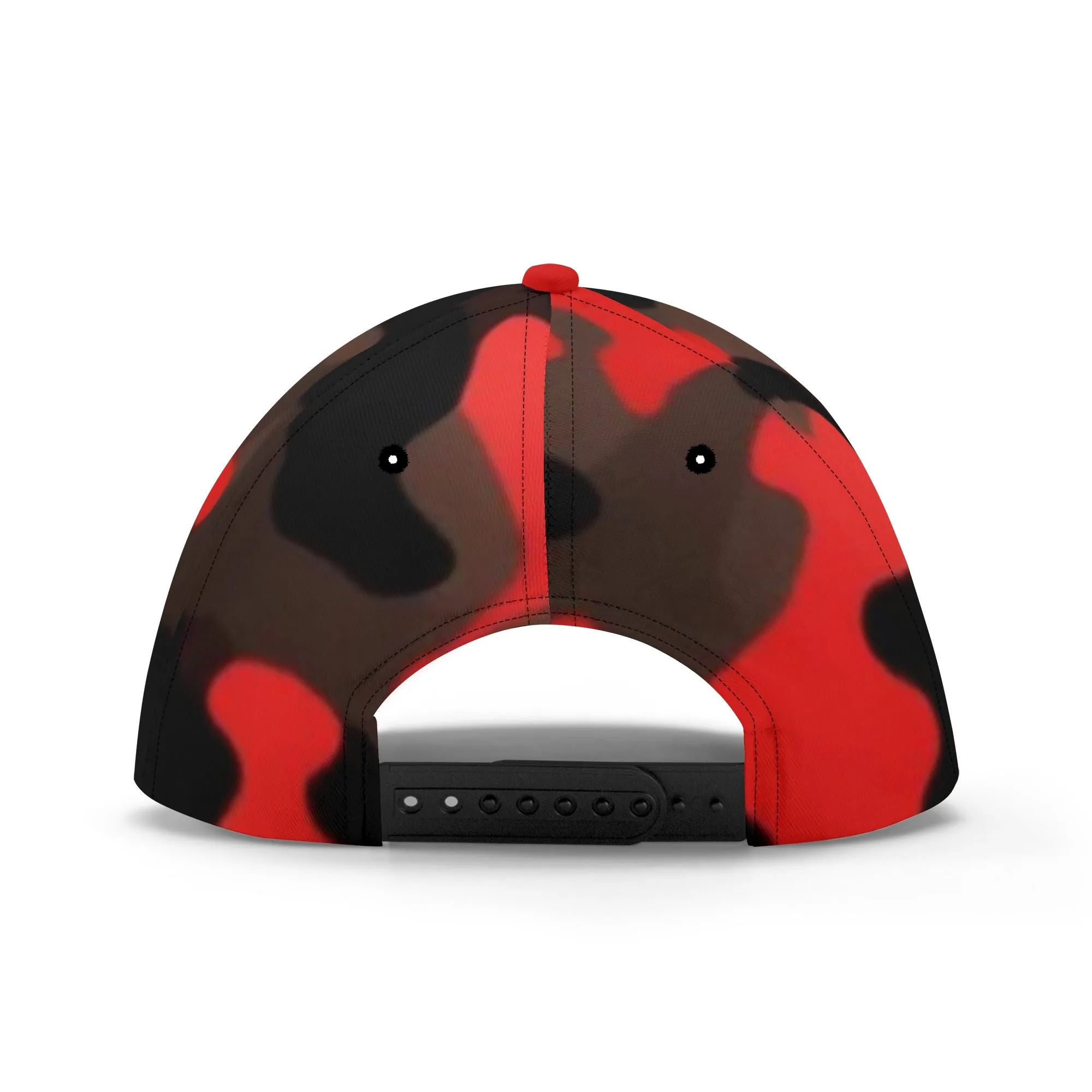 Camouflage Pattern Flag Graphic Baseball Cap