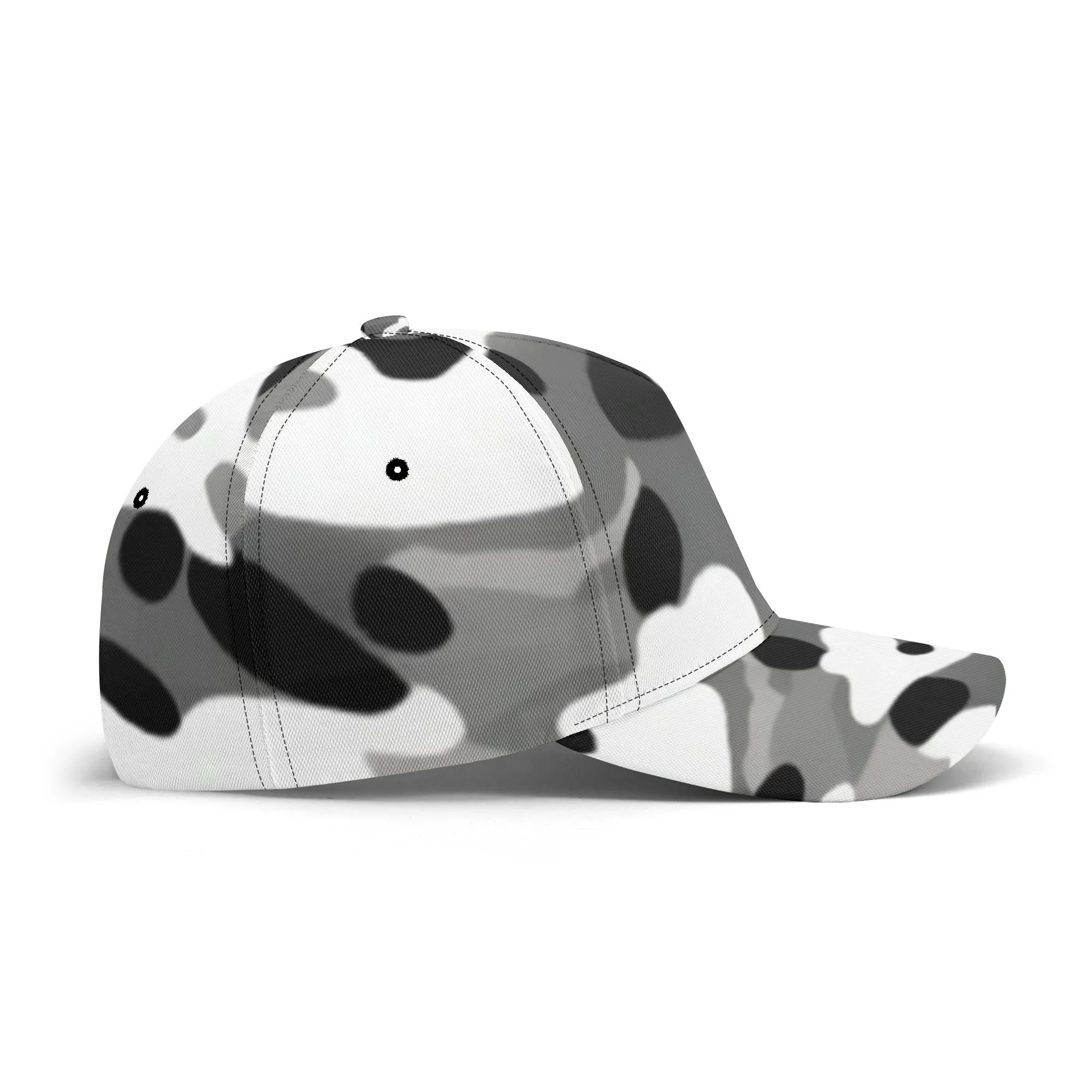 Camouflage Pattern Flag Graphic Baseball Cap