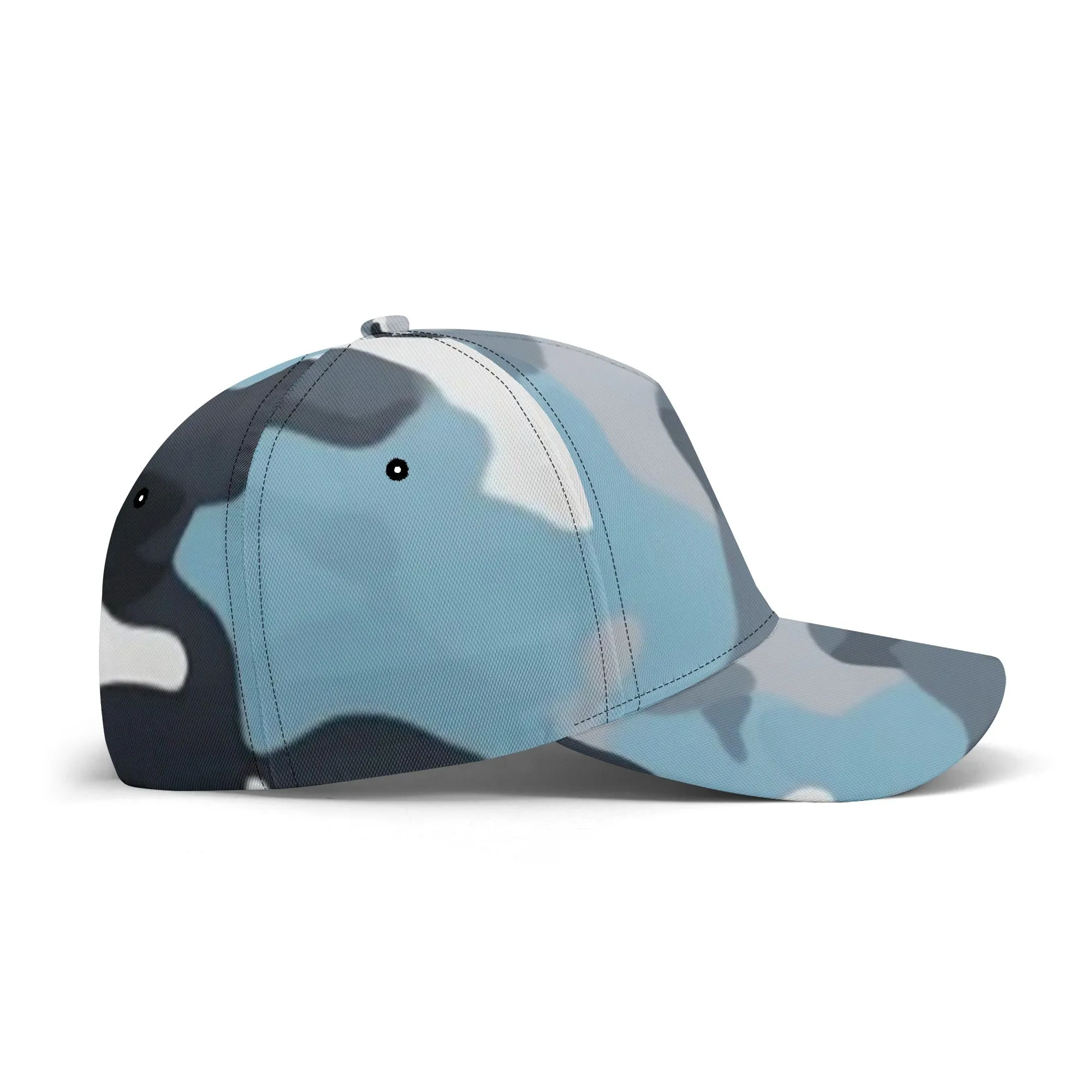 Camouflage Pattern Flag Graphic Baseball Cap