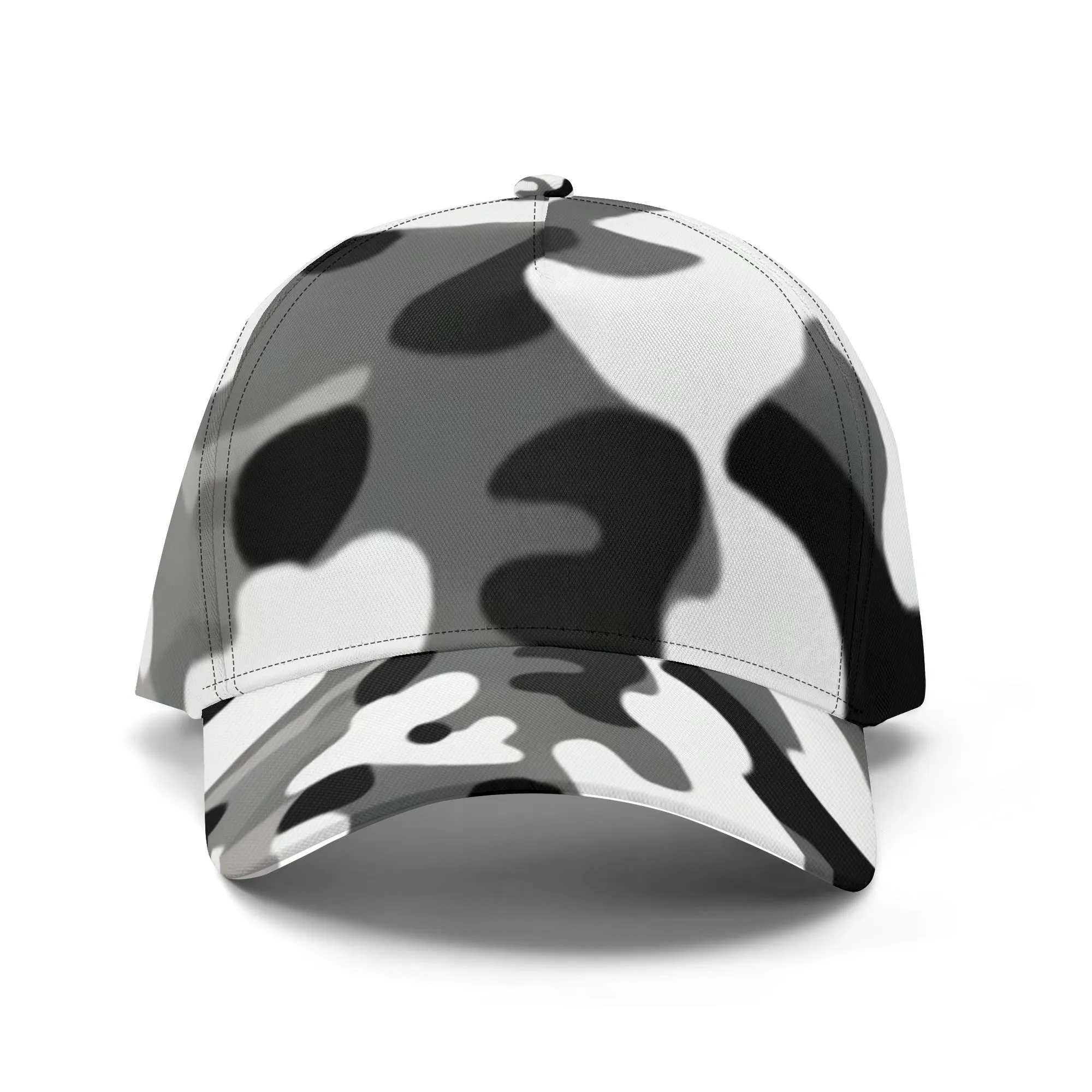 Camouflage Pattern Flag Graphic Baseball Cap