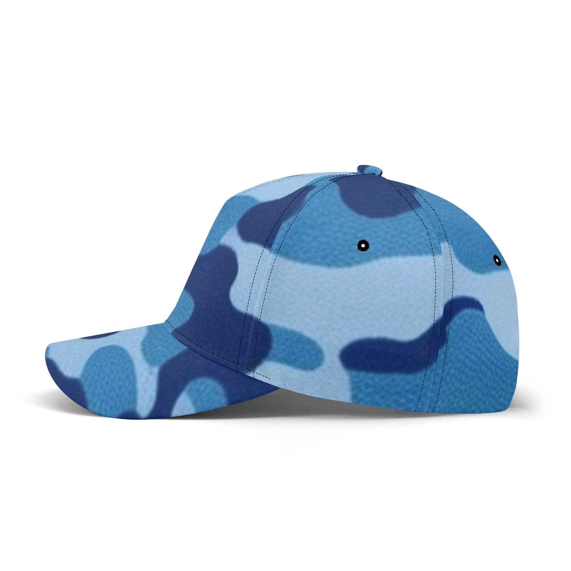 Camouflage Pattern Flag Graphic Baseball Cap