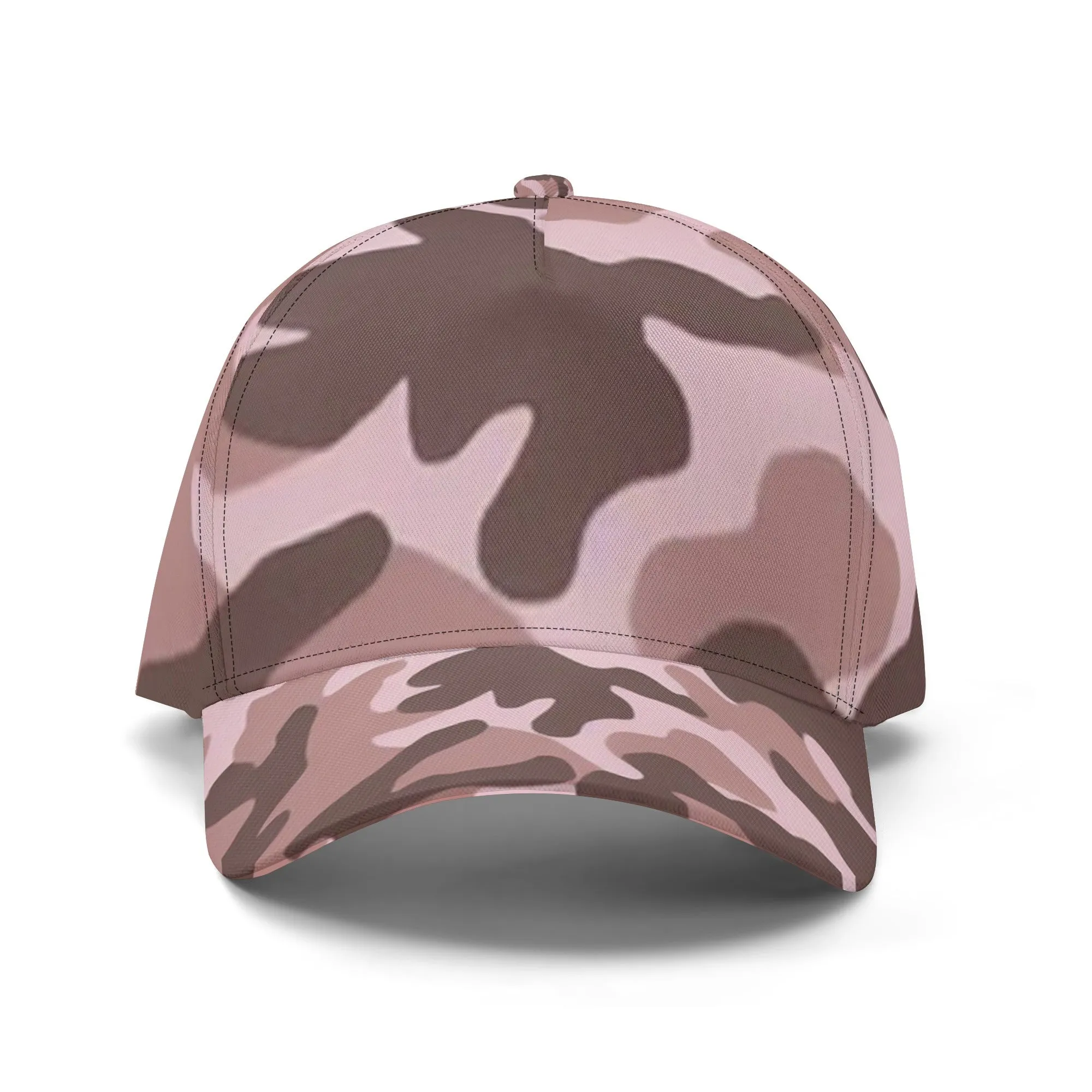 Camouflage Pattern Flag Graphic Baseball Cap