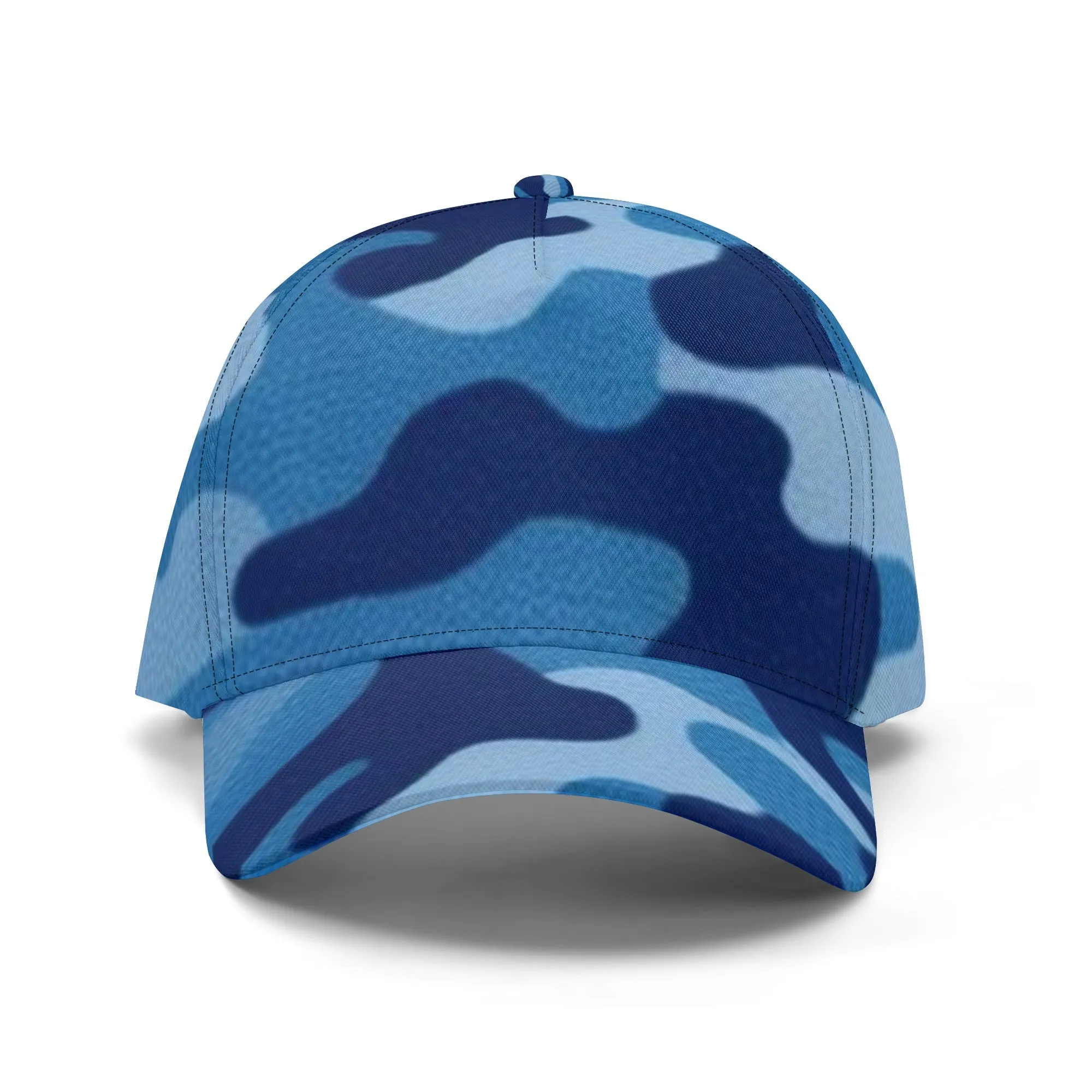 Camouflage Pattern Flag Graphic Baseball Cap