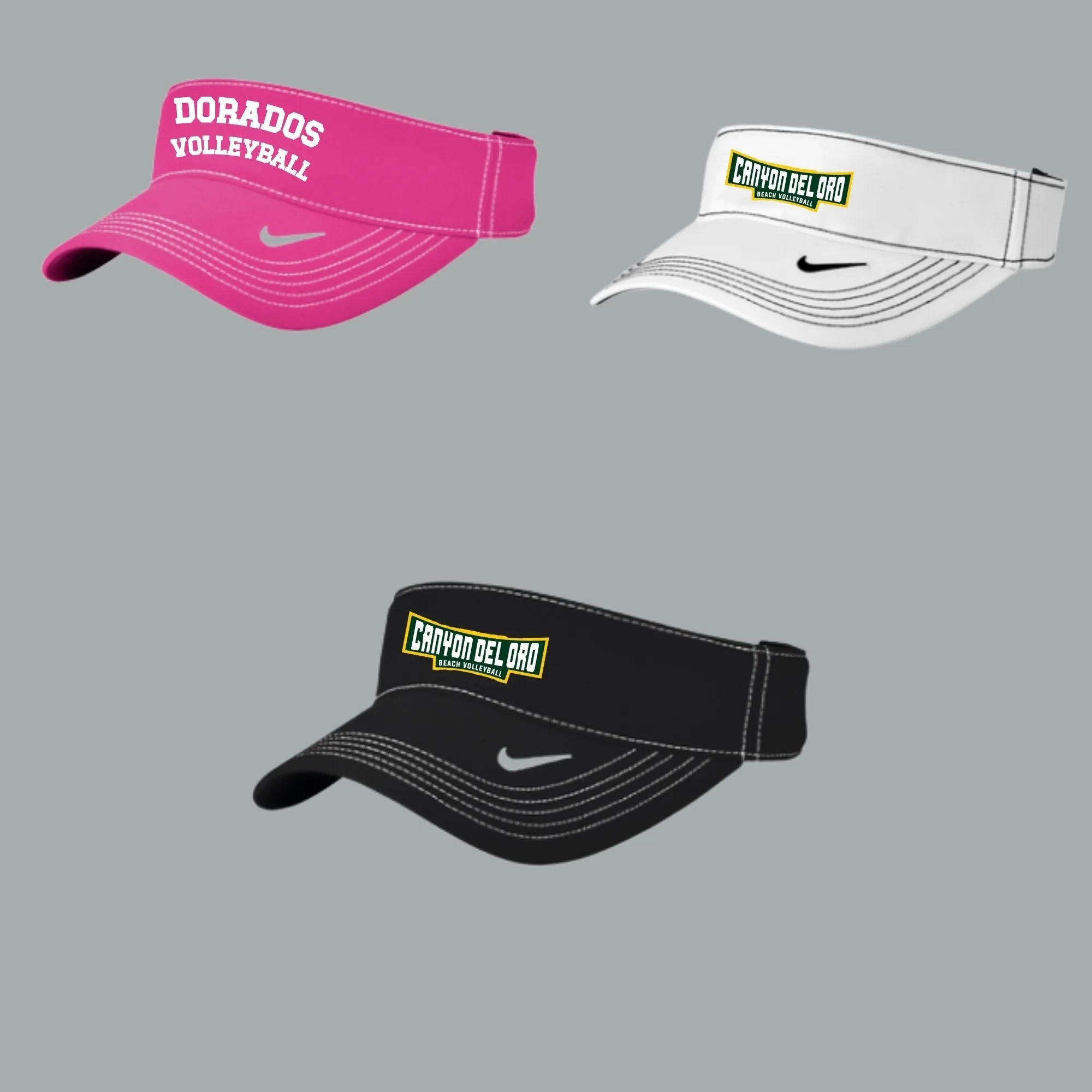 Canyon Del Oro Beach Volleyball Embroidered Nike Visors