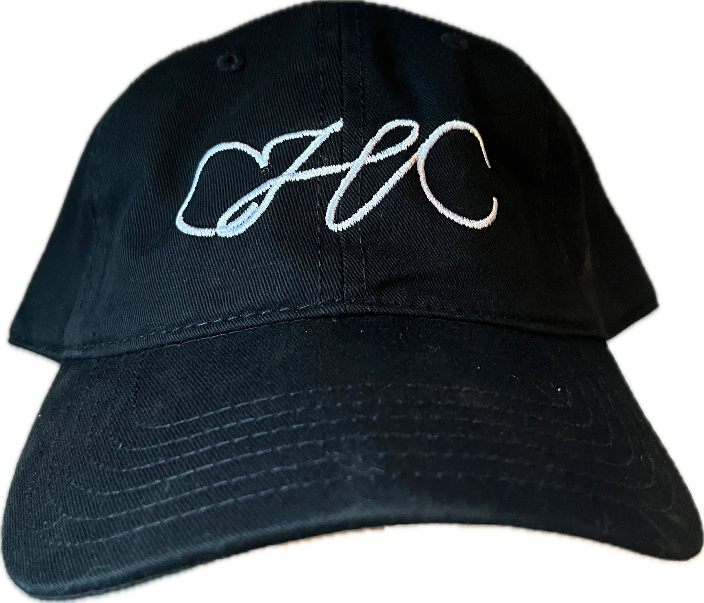 CAP WITH SILVER CHC LOGO (BLACK MATTE)