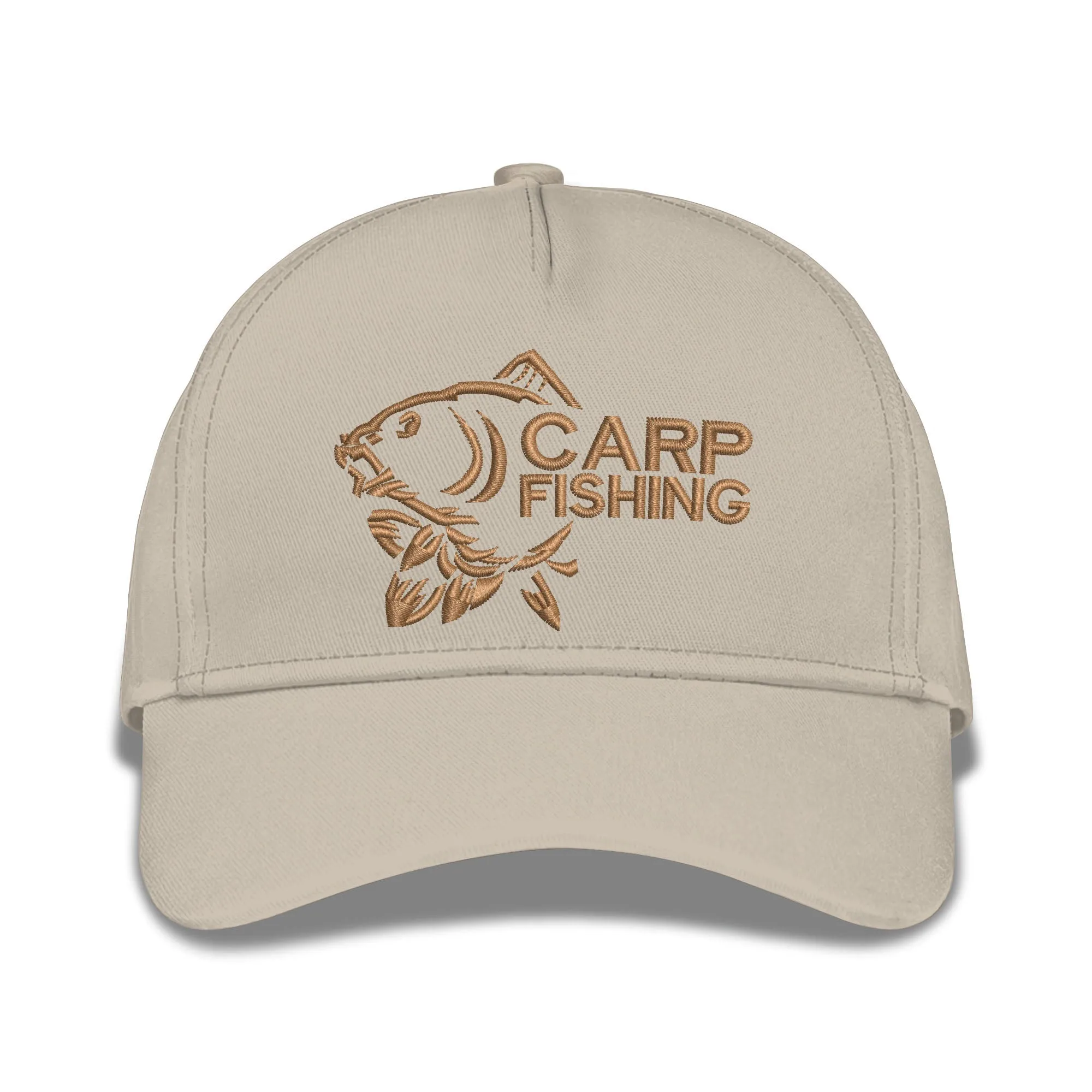 Carp Fishing Embroidered Baseball Caps