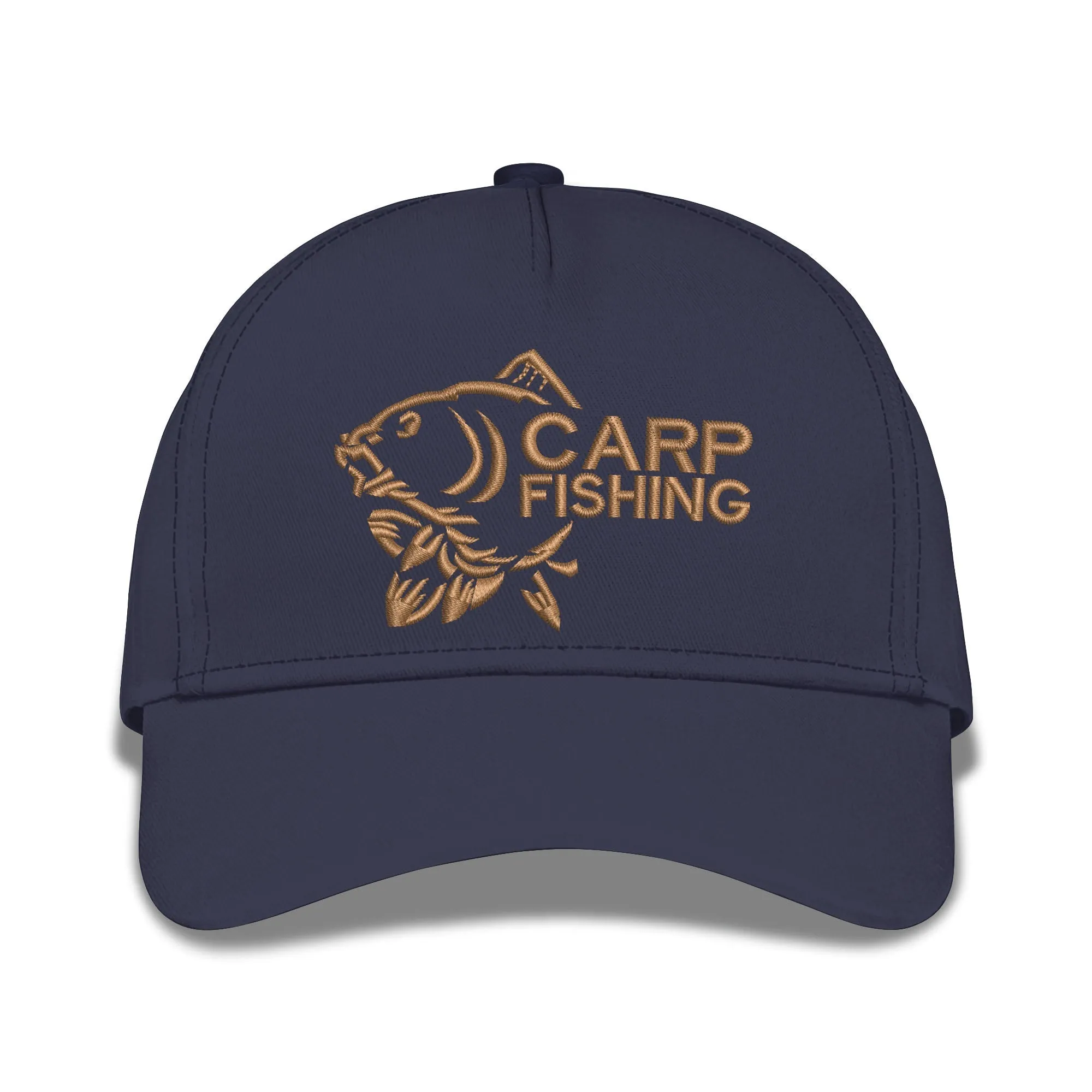 Carp Fishing Embroidered Baseball Caps