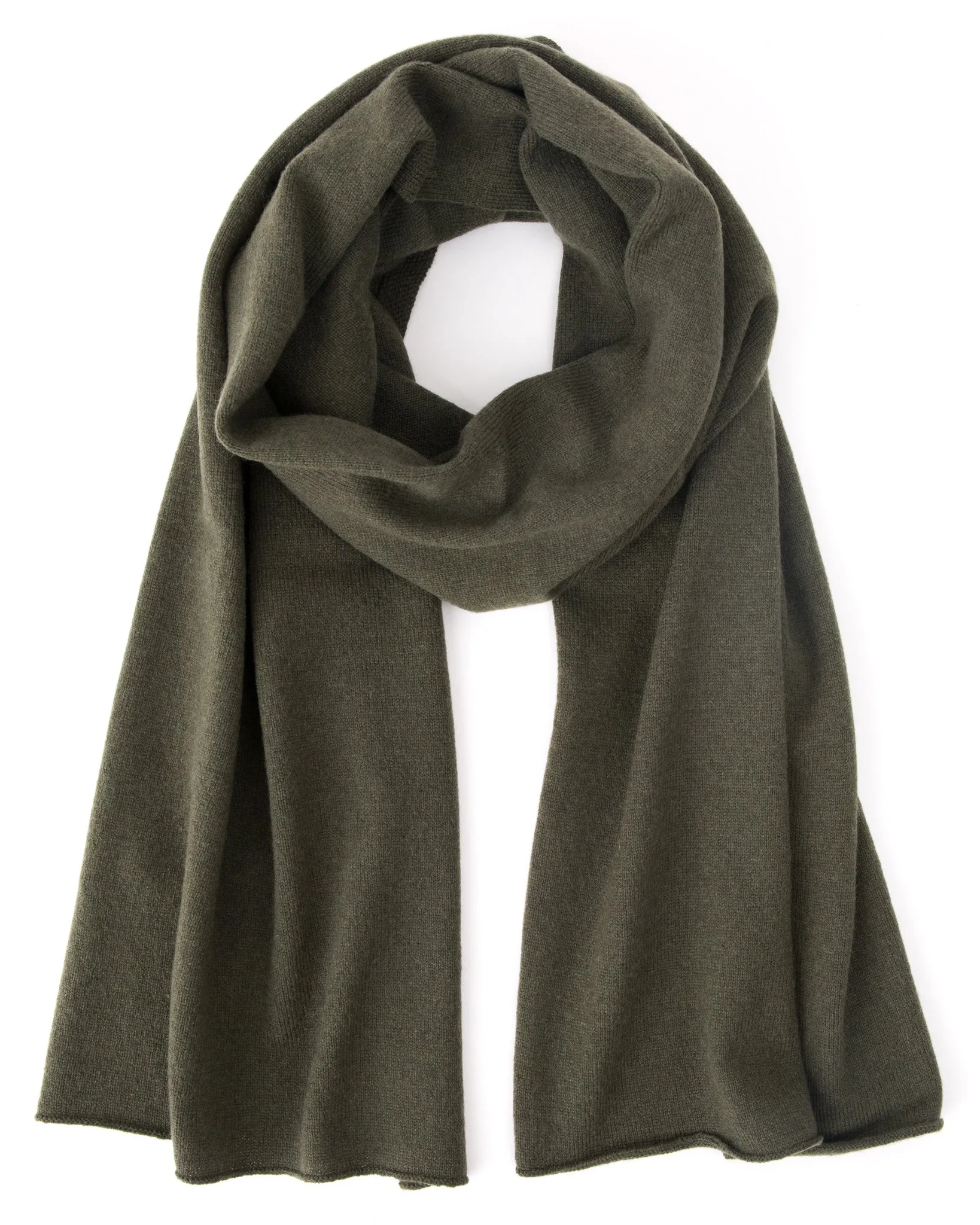 CASHMERE JERSEY SCARF