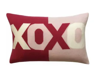 Cashmere XOXO Pillow - Pink