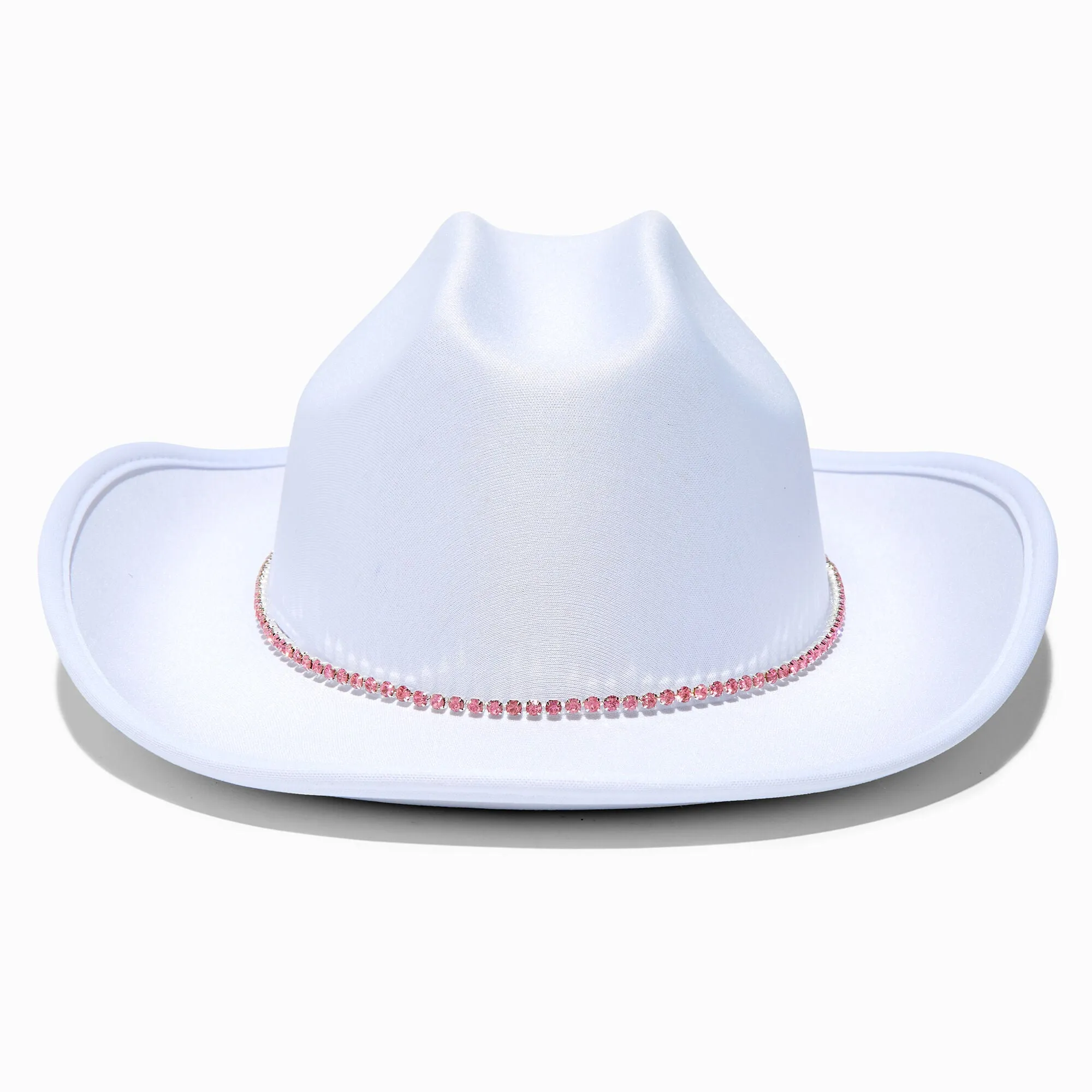 Claire's White Hats