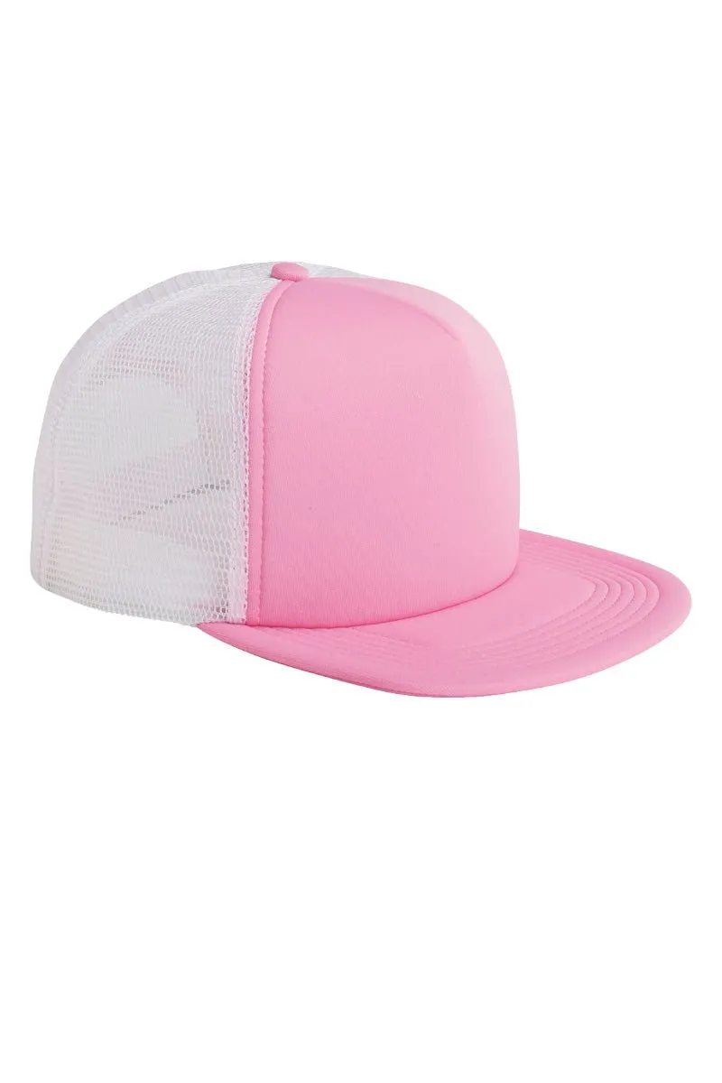 Colorful Disco Football Foam Front Mesh Trucker Cap
