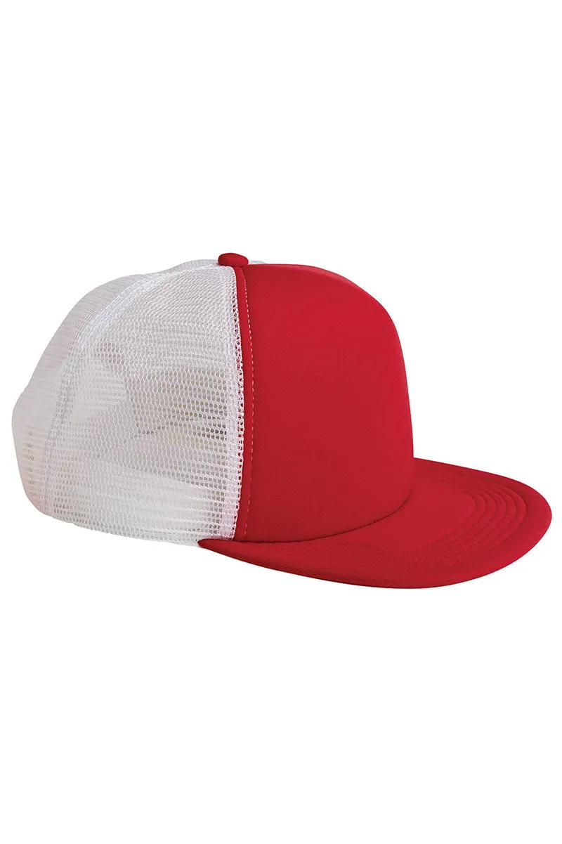 Colorful Disco Football Foam Front Mesh Trucker Cap