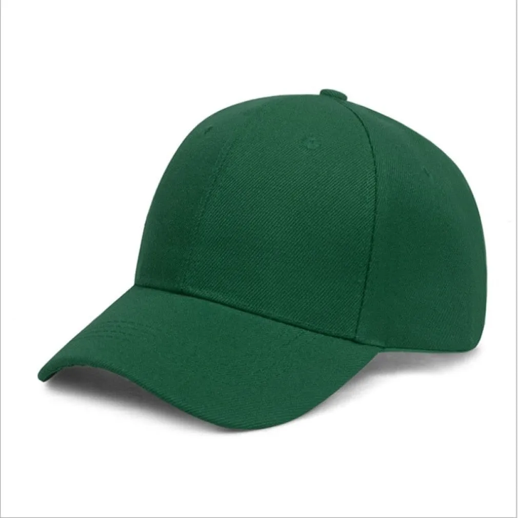 ContiNent 33 Solid Color Velcro Adjustable Unisex Spring Summer Dad Hat Shade Hip Hop Men Women Multiple Colour Baseball Cap Peaked Cap