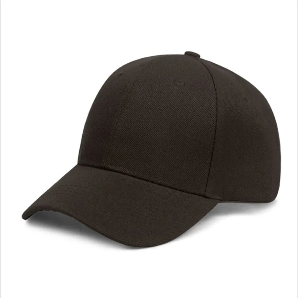ContiNent 33 Solid Color Velcro Adjustable Unisex Spring Summer Dad Hat Shade Hip Hop Men Women Multiple Colour Baseball Cap Peaked Cap