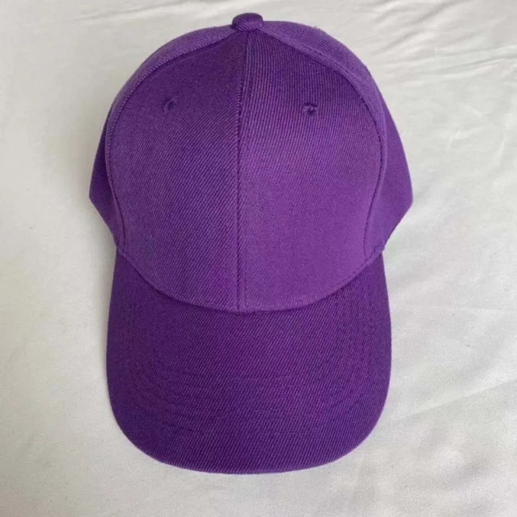 ContiNent 33 Solid Color Velcro Adjustable Unisex Spring Summer Dad Hat Shade Hip Hop Men Women Multiple Colour Baseball Cap Peaked Cap