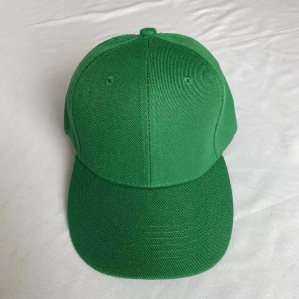 ContiNent 33 Solid Color Velcro Adjustable Unisex Spring Summer Dad Hat Shade Hip Hop Men Women Multiple Colour Baseball Cap Peaked Cap