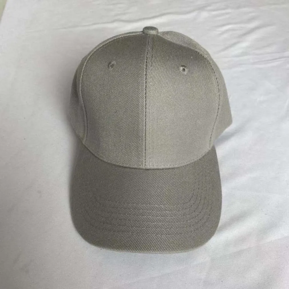 ContiNent 33 Solid Color Velcro Adjustable Unisex Spring Summer Dad Hat Shade Hip Hop Men Women Multiple Colour Baseball Cap Peaked Cap