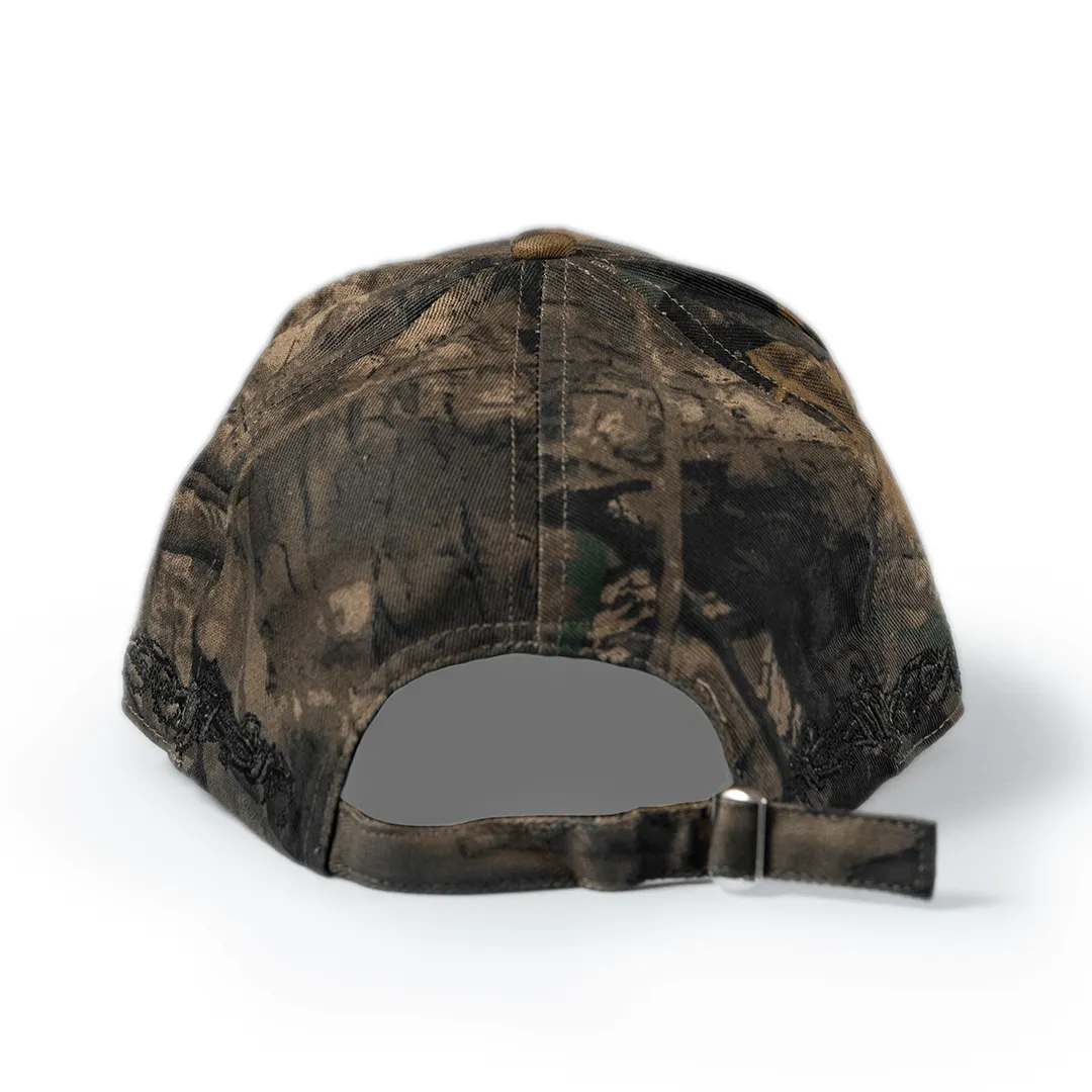 Crocodile Teeth Chris Kyle Camo Strap Back Hat - Mossy Oak Realtree - Unisex